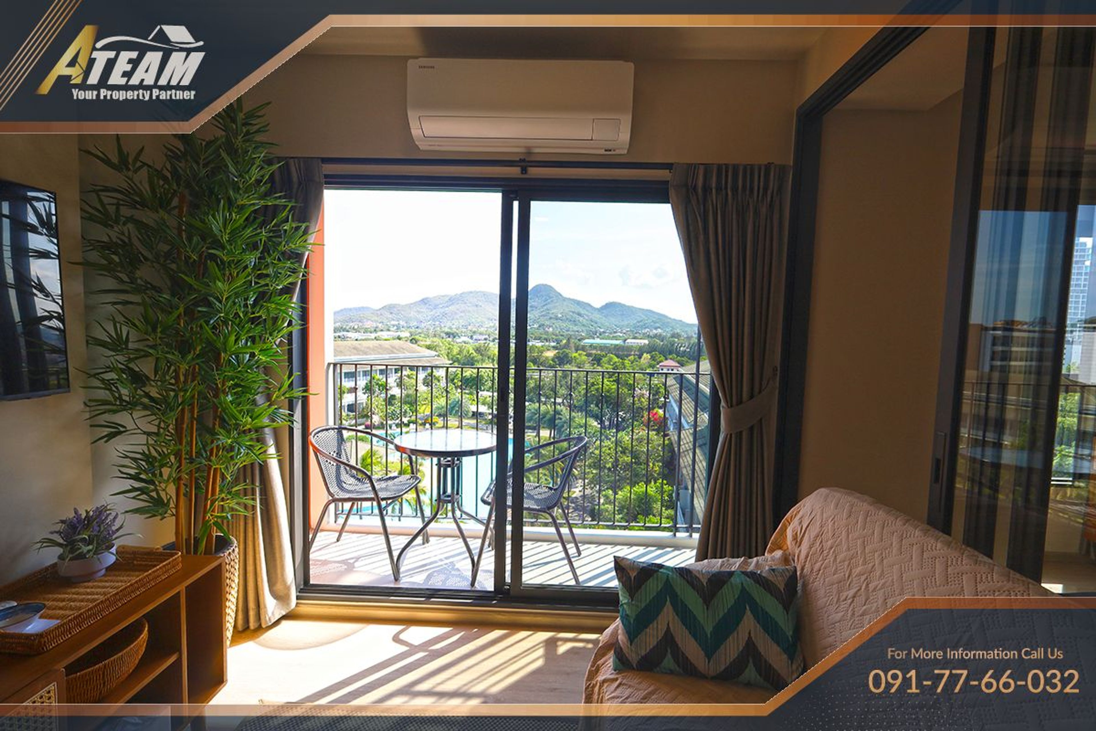 Best view top floor exlusive 1 bedroom in Cabanas Hua hin thumbnail 18