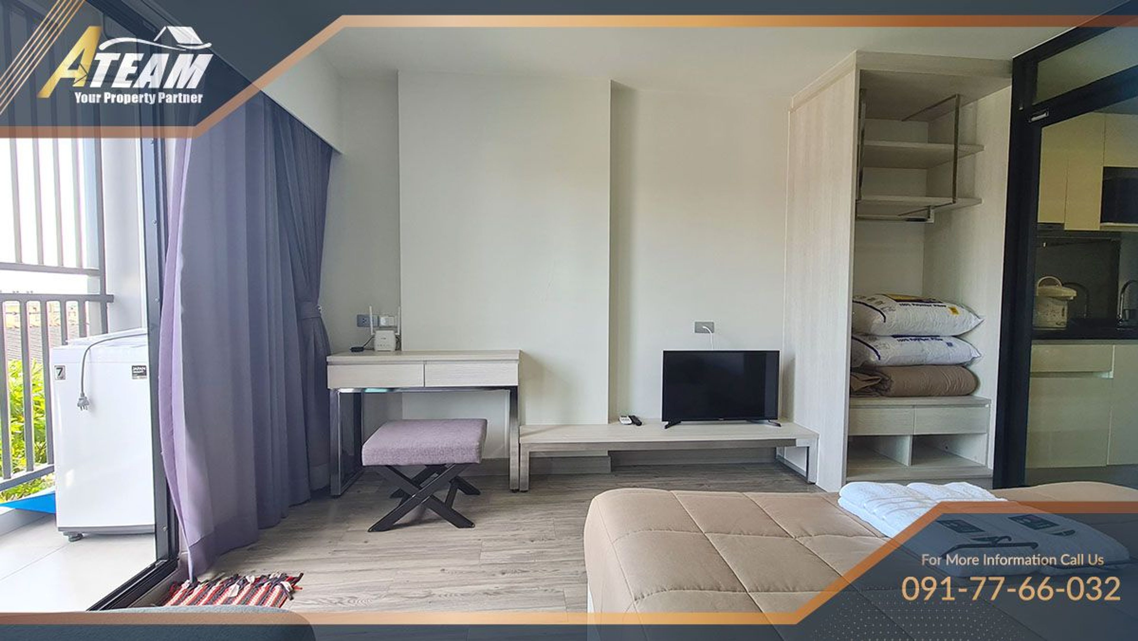 Apartment / Condo For Rent - - 1 Bedroom - 1 Bathroom - Price ฿12,500  thumbnail 16