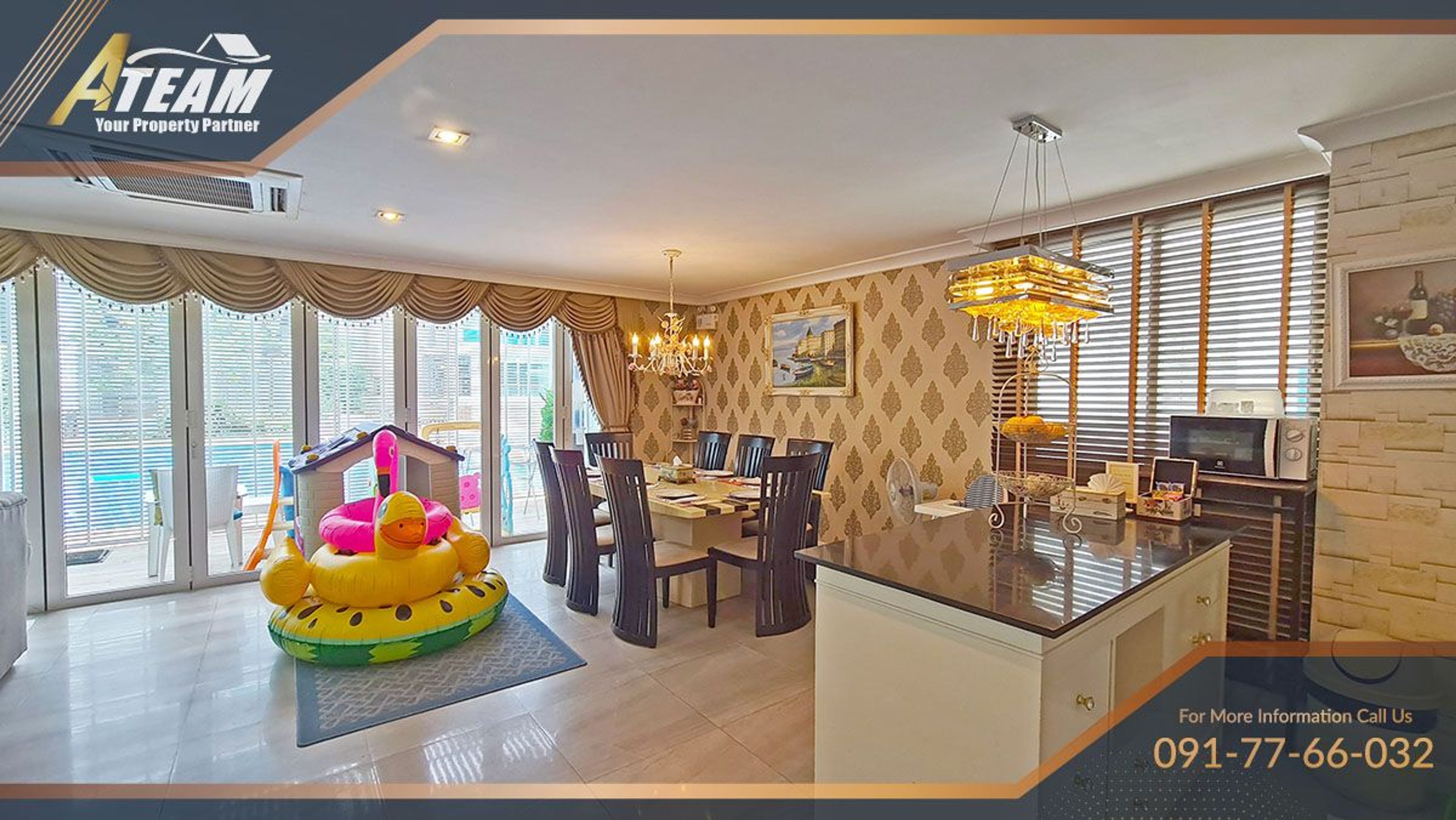 Apartment / Condo For Rent - - 3 Bedrooms - 4 Bathrooms - Price ฿99,90 thumbnail 9