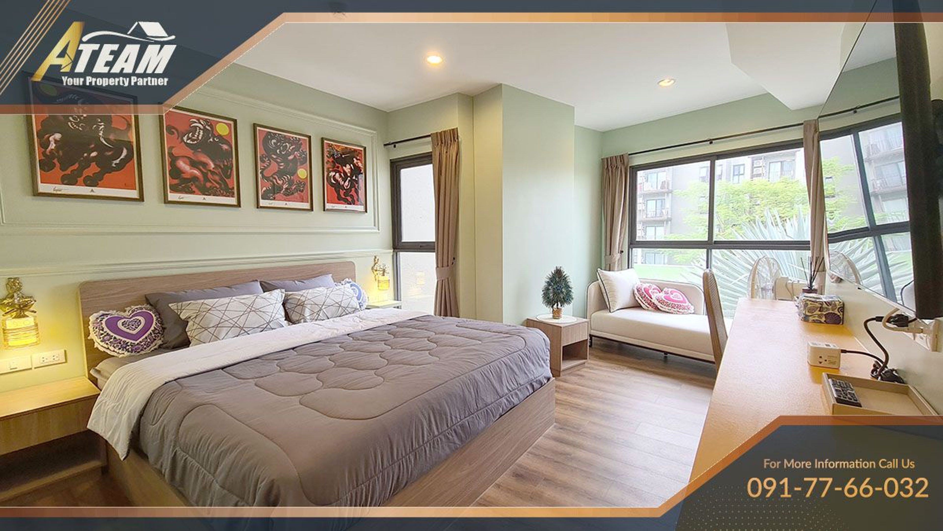 Apartment / Condo For Rent - - 2 Bedrooms - 2 Bathrooms - Price ฿40,00 thumbnail 24