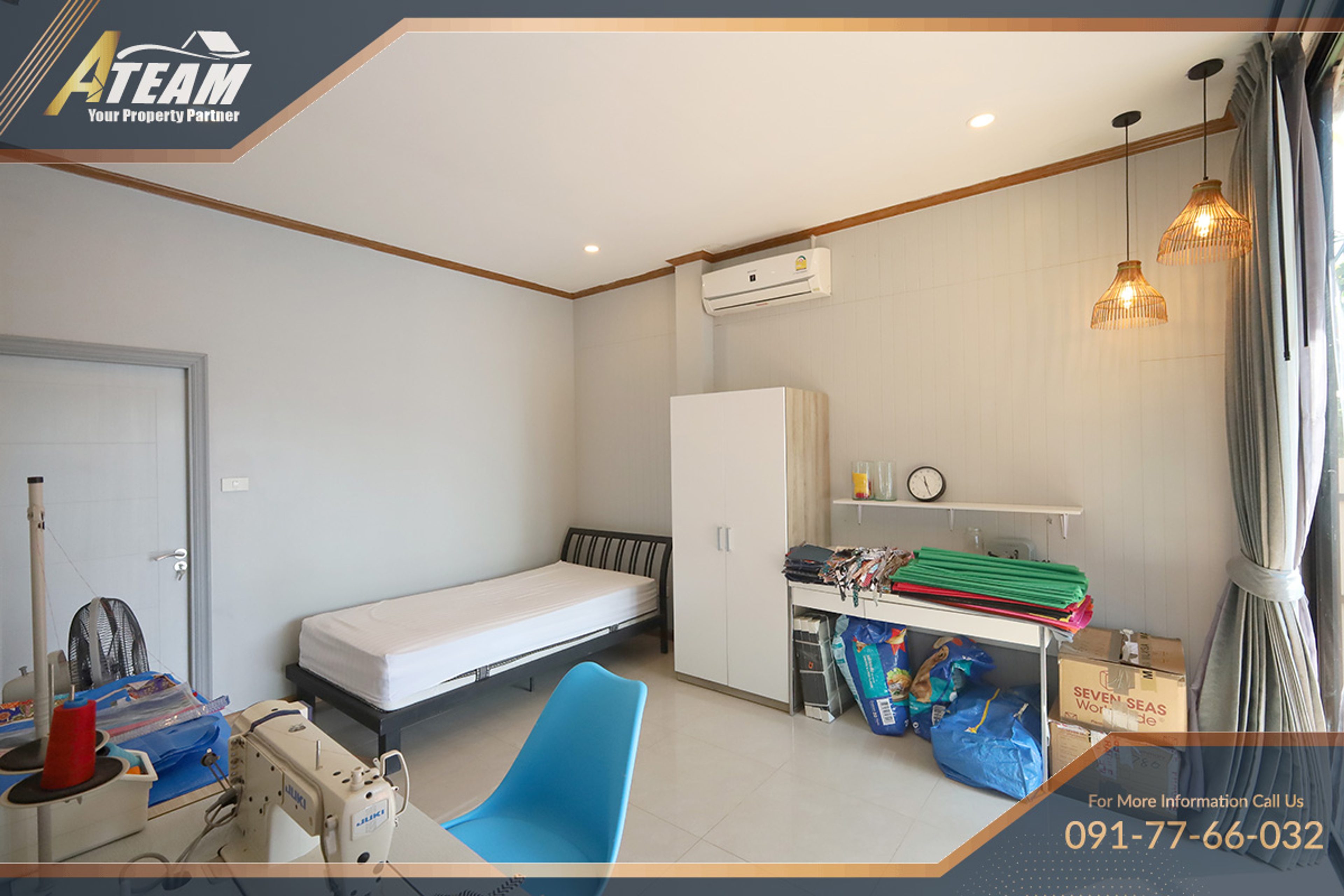Villa única de 5 quartos com piscina junto ao rio em Pak Nam Pran thumbnail 19