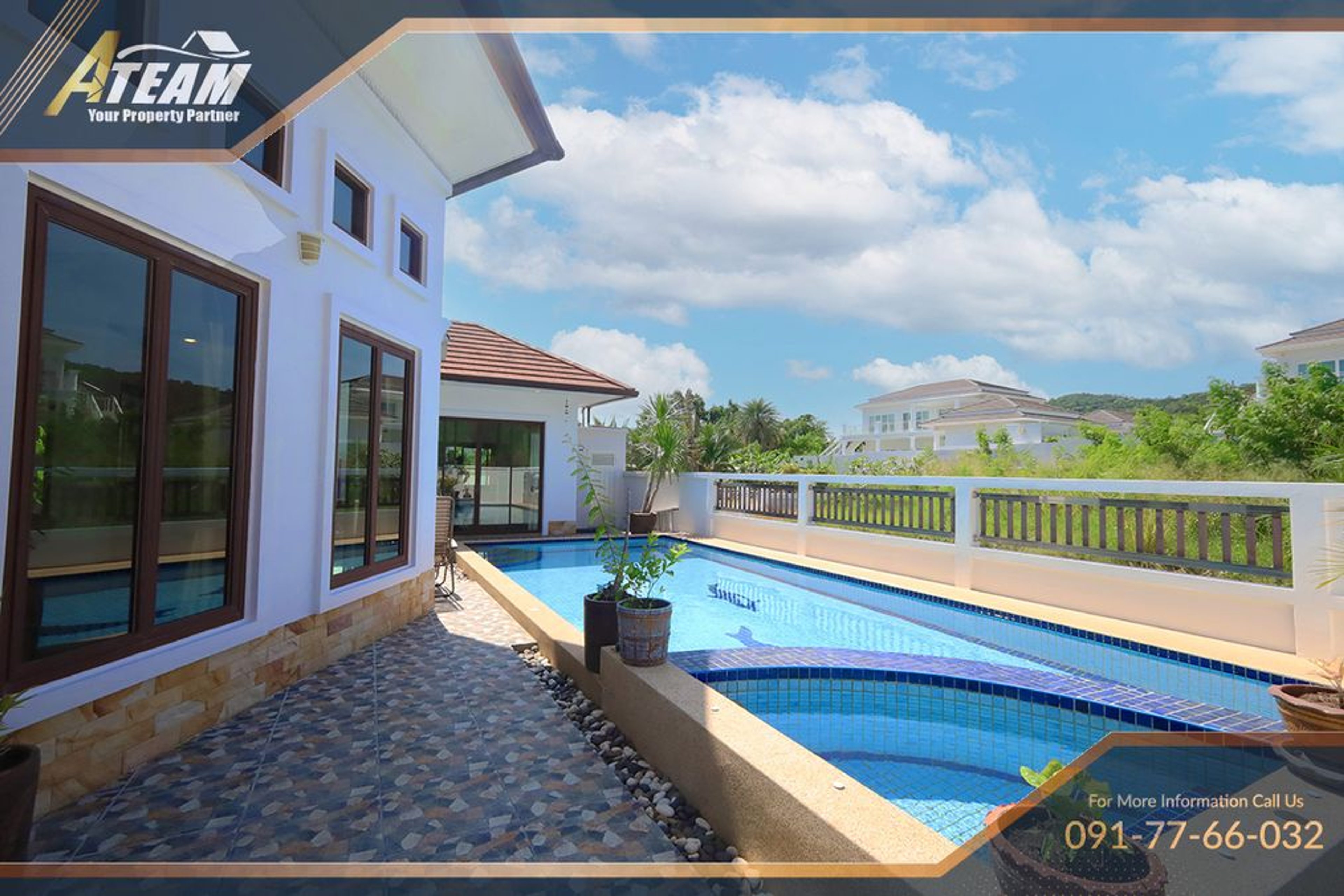 For Rent 3-Bed Pool Villa with Glass Garden Room in Soi 102 thumbnail 5