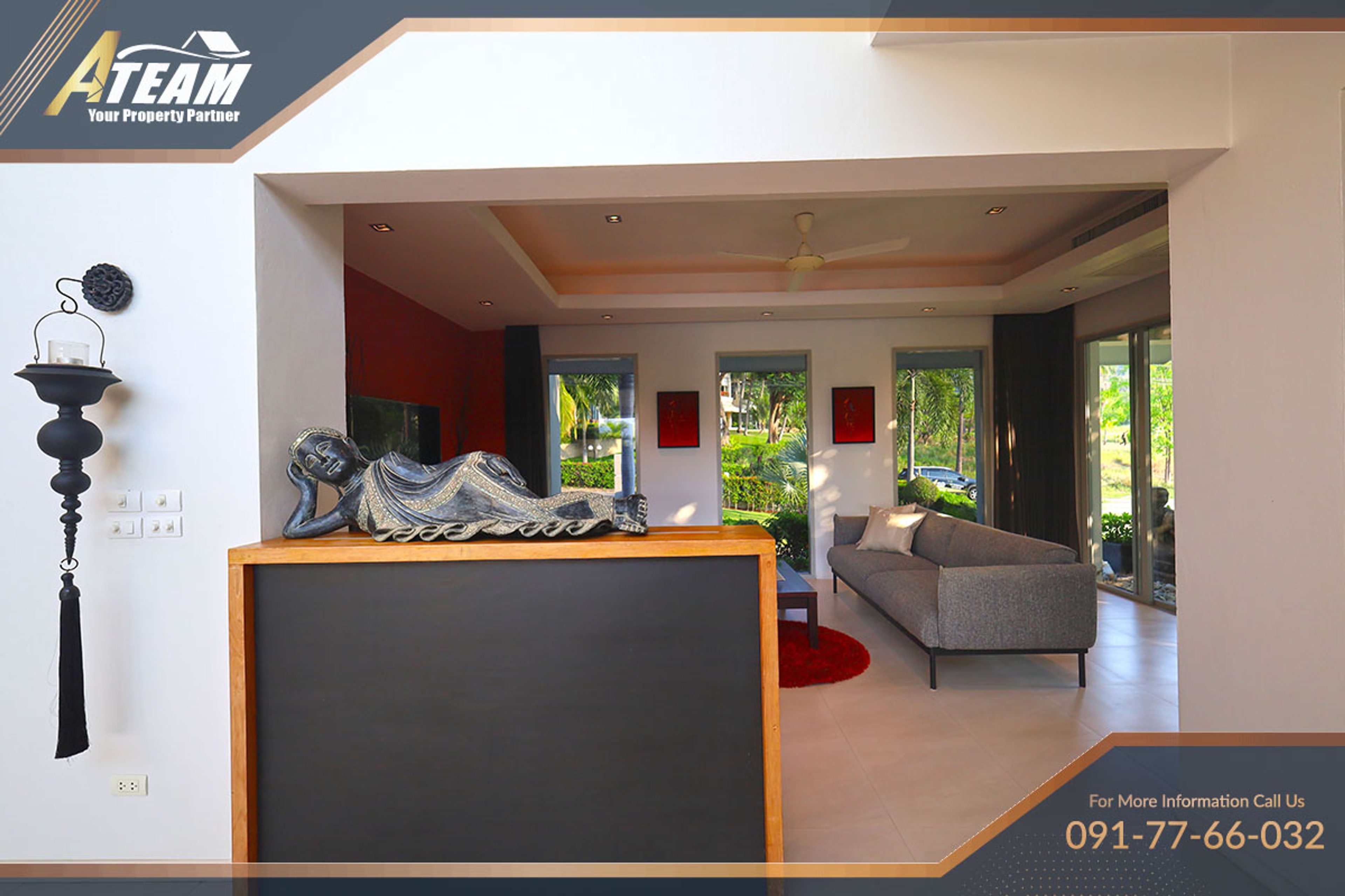Unique Design  5 Bedroom Villa with stunning  golf view at Palm Hills thumbnail 30