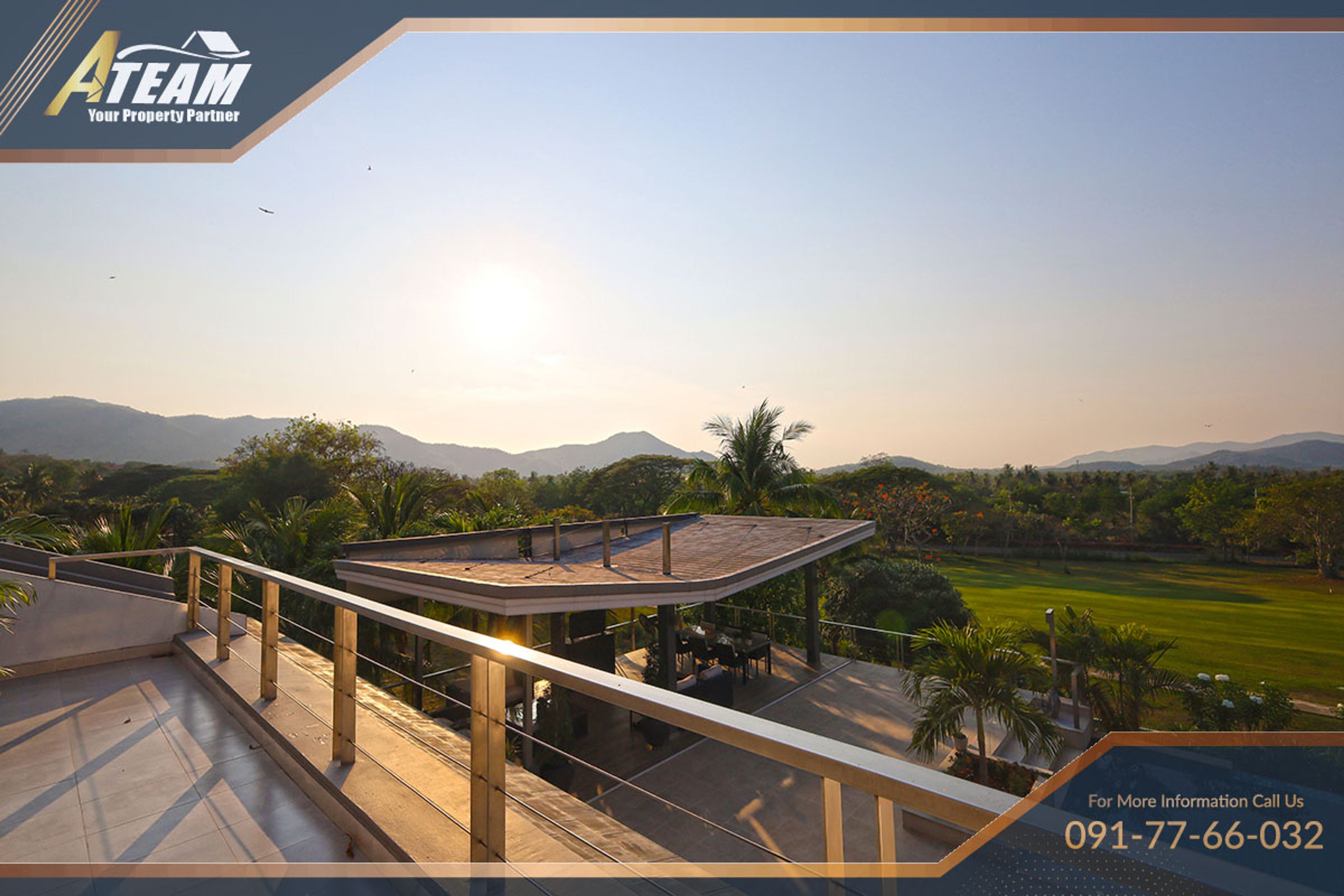 Unique Design  5 Bedroom Villa with stunning  golf view at Palm Hills thumbnail 47
