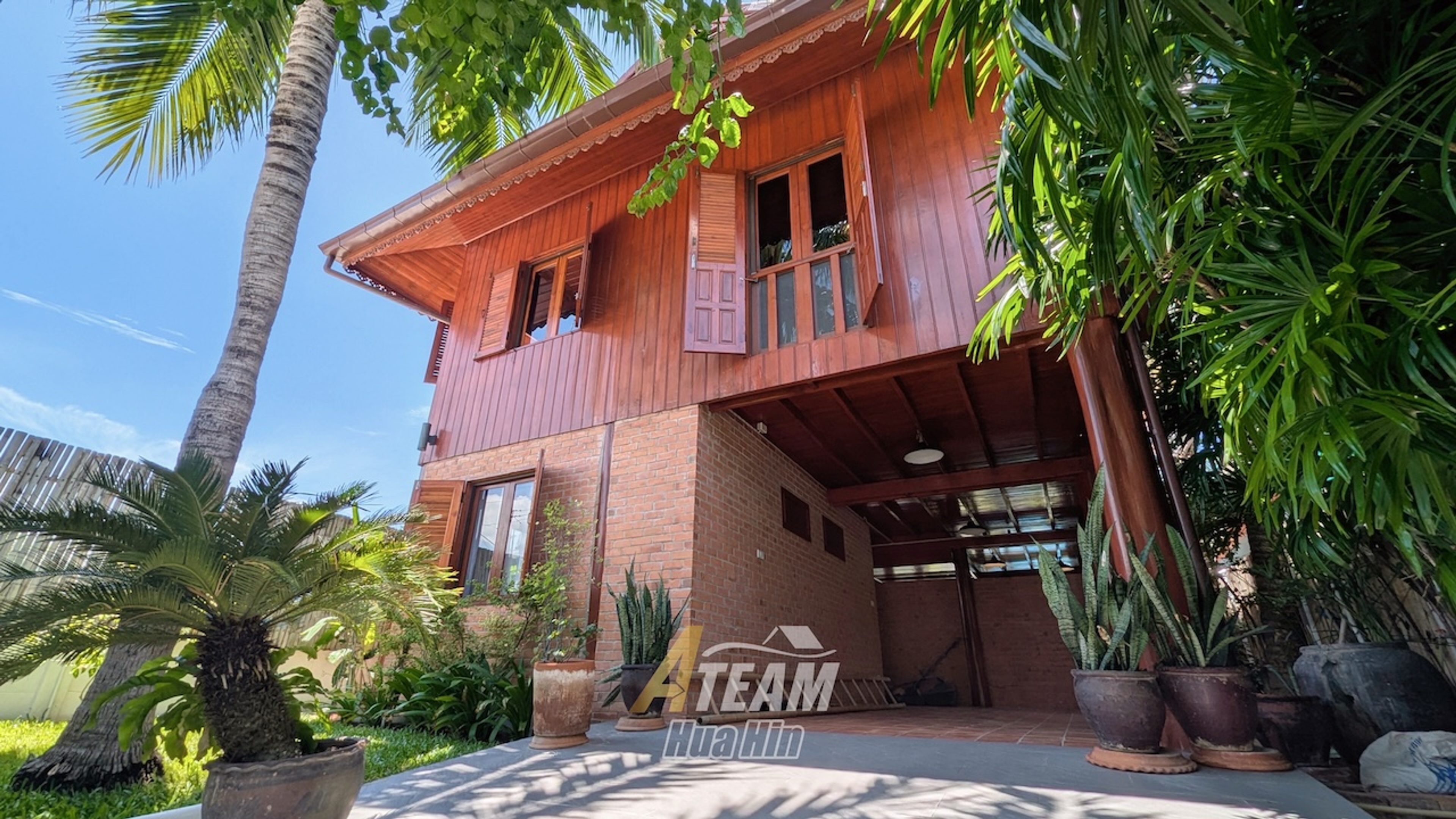 Traditional Thai 2 Bed 2 Bath Teak Wood Pool Villa 