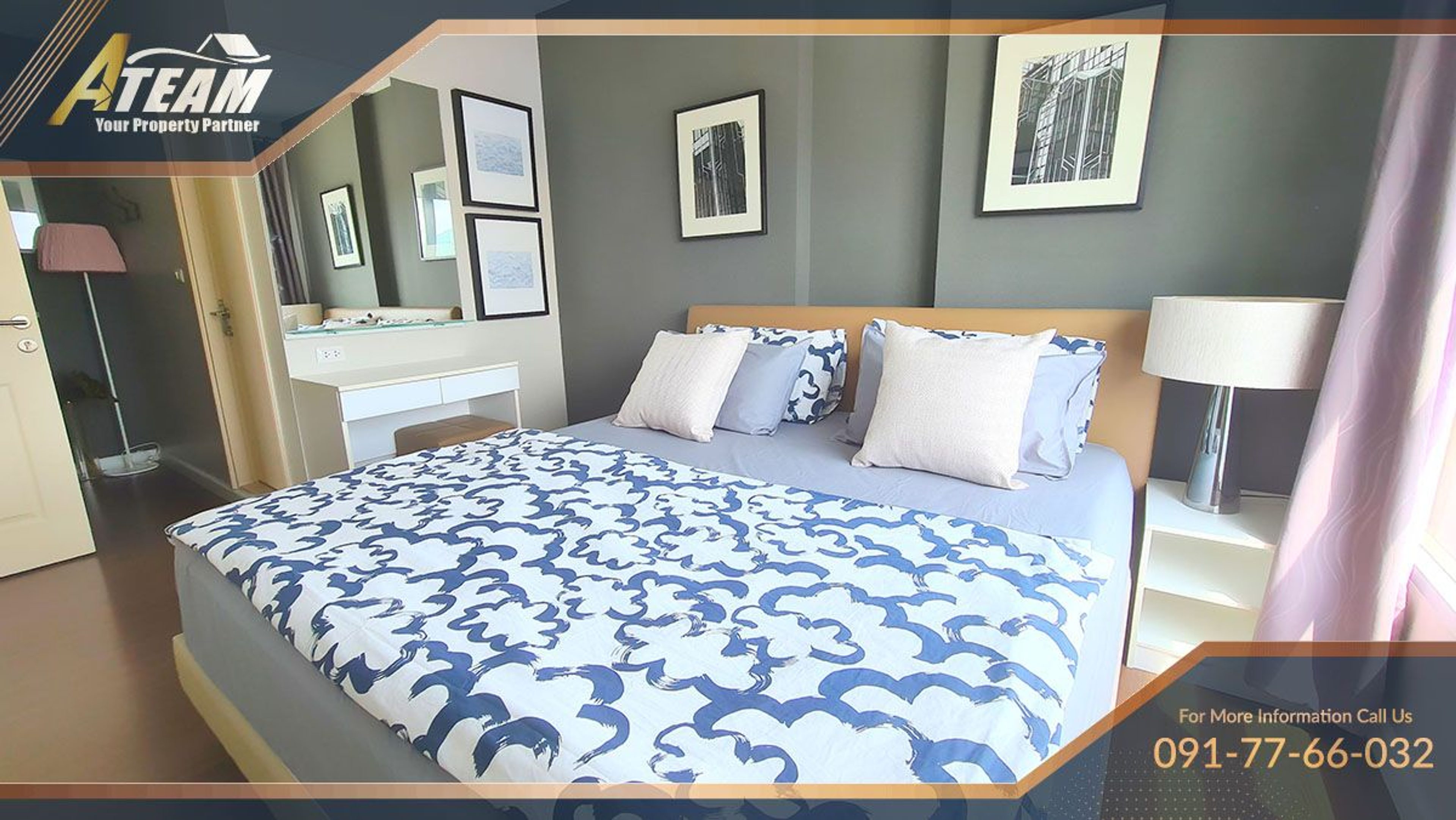 2 Bedroom 2 Bathroom high floor condo for rent at Baan Kieng Fah  thumbnail 6