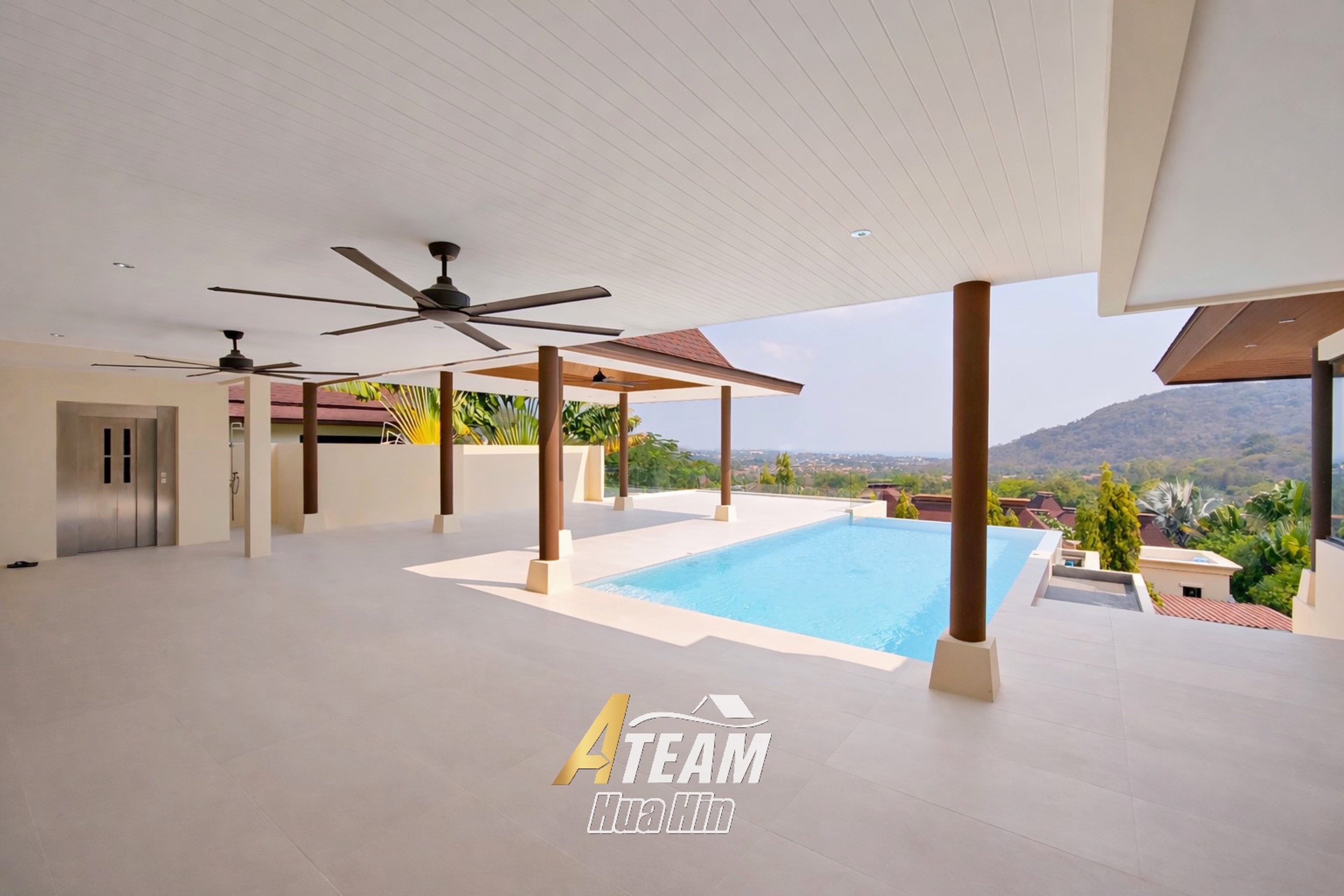 Brand-New Luxury Villa with  Panoramic Sea Views in Panorama Khao Tao thumbnail 17