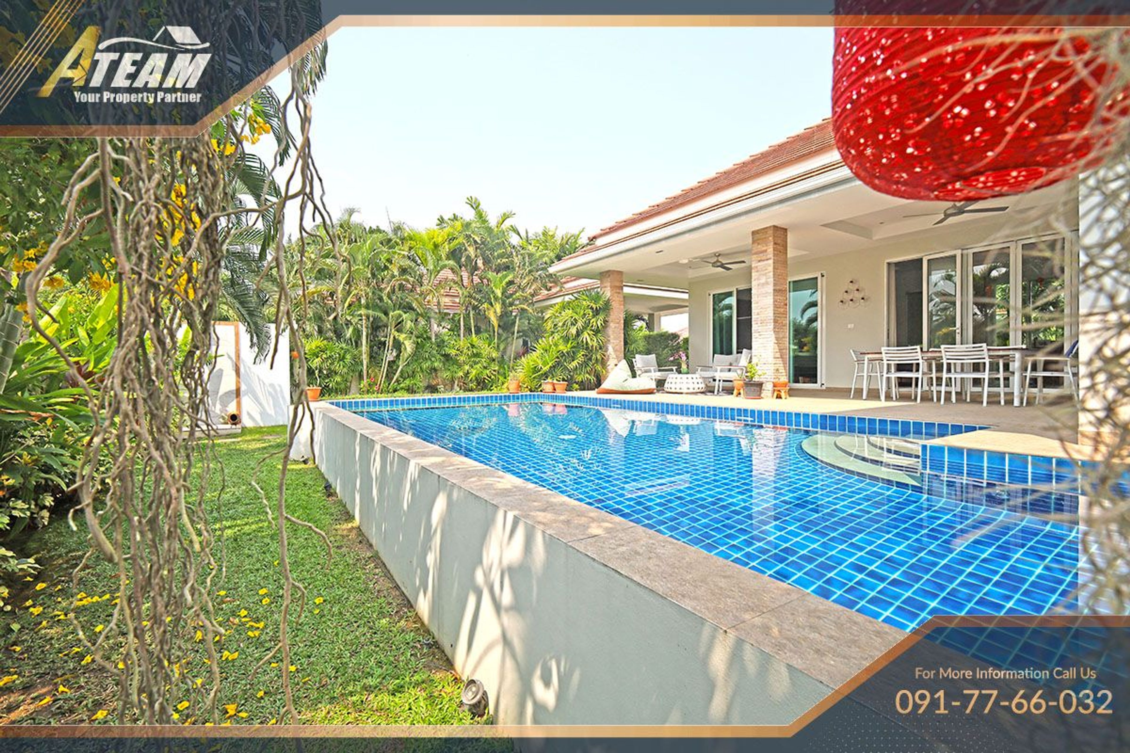 Luxury Pool Villa for Sale in Woodlands – 8.9 Million THB thumbnail 12