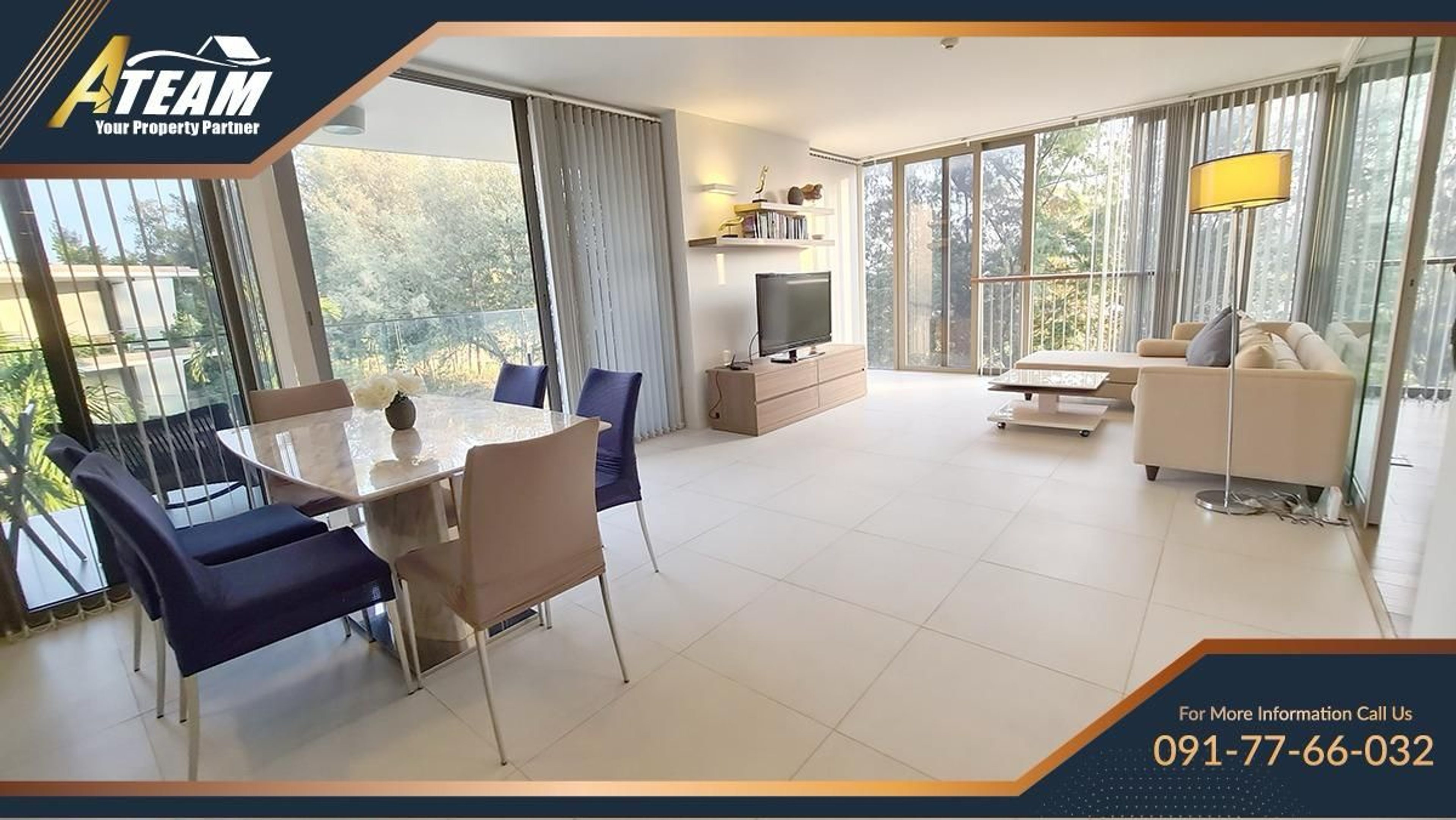 Modern 3 bed condo with golf view thumbnail 21
