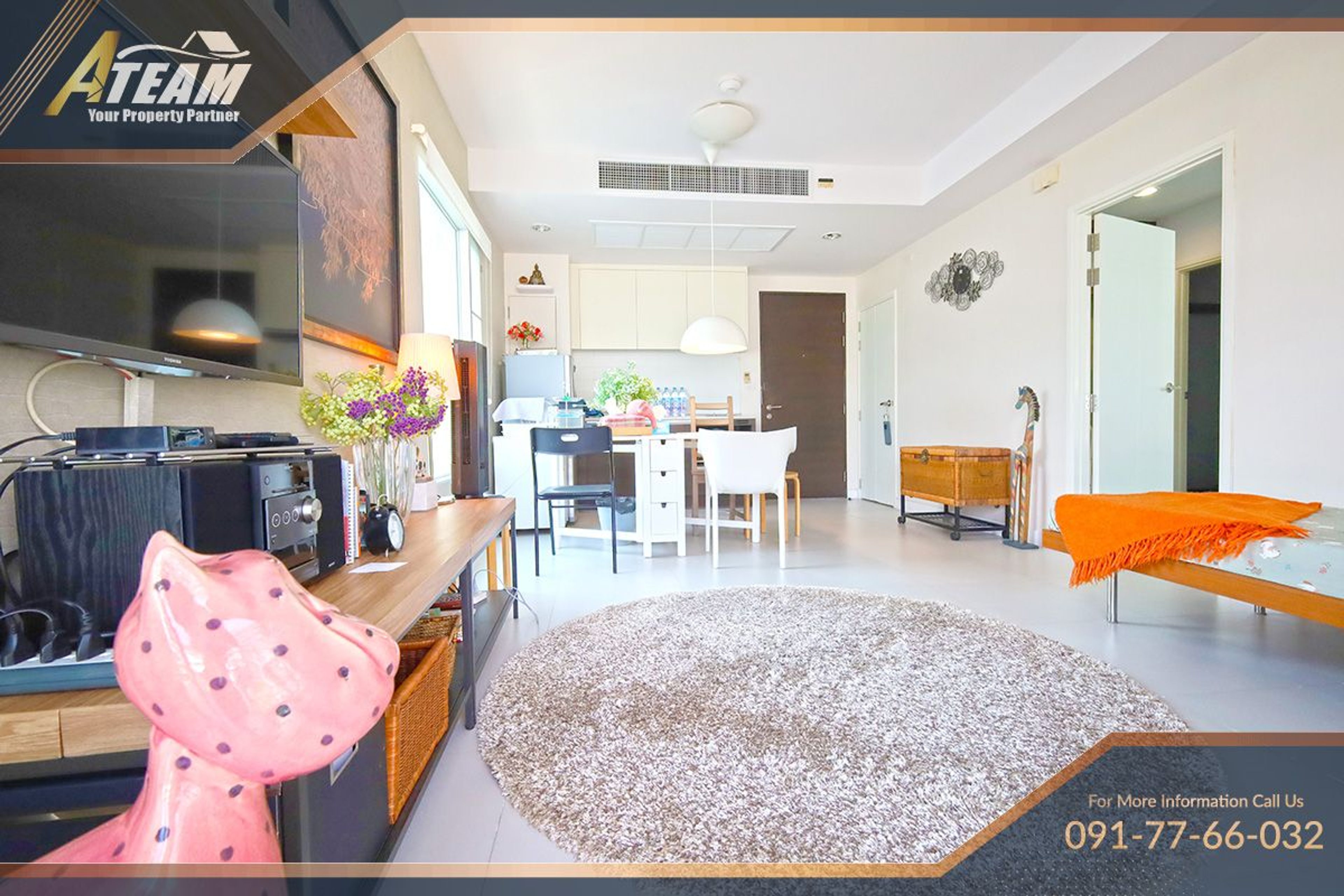 Condo for Sale – 1 Bedroom Seaview Baan Sanpluem, Hua Hin  thumbnail 3