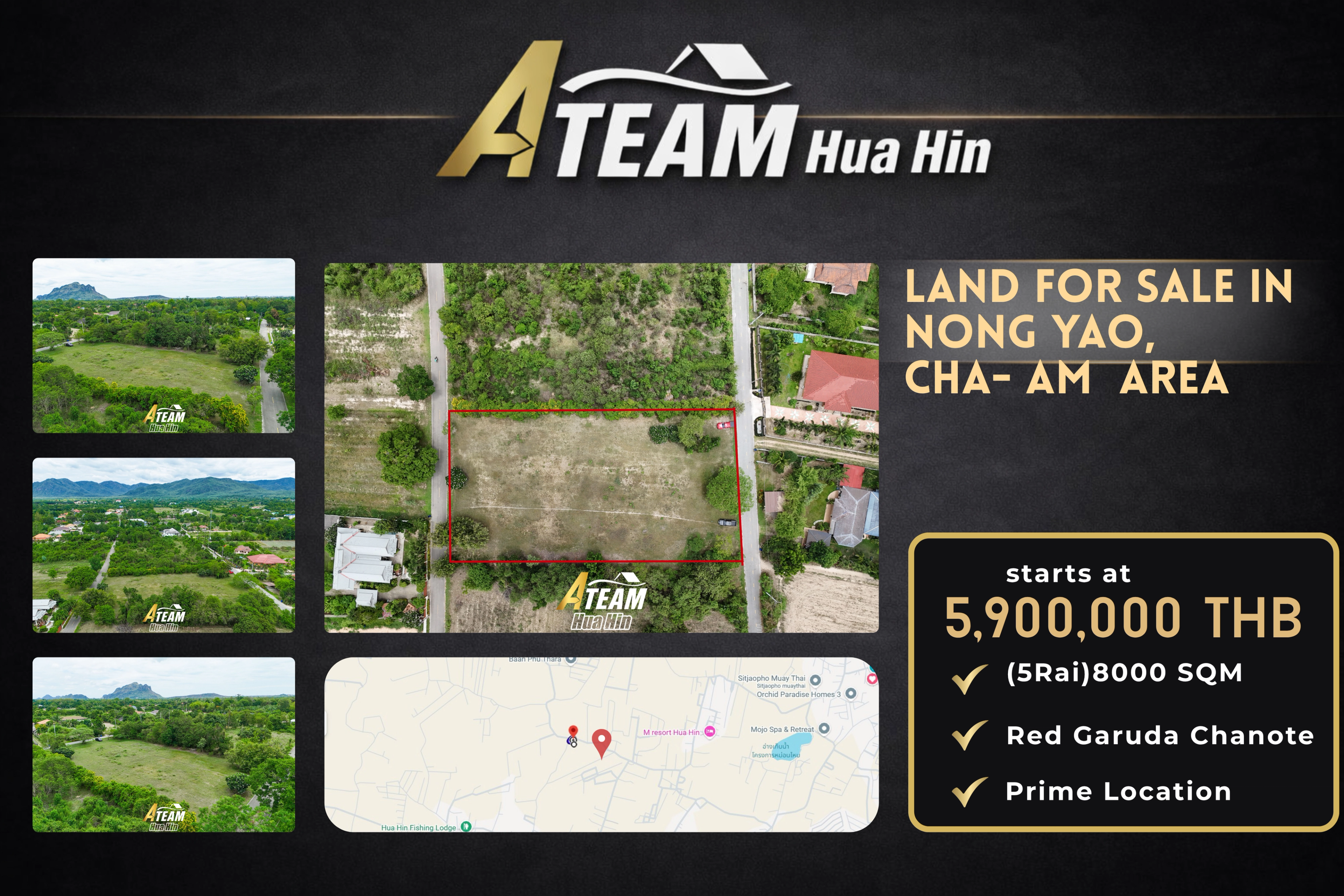 For sale 5-Rai Land Near Springfield Golf Club