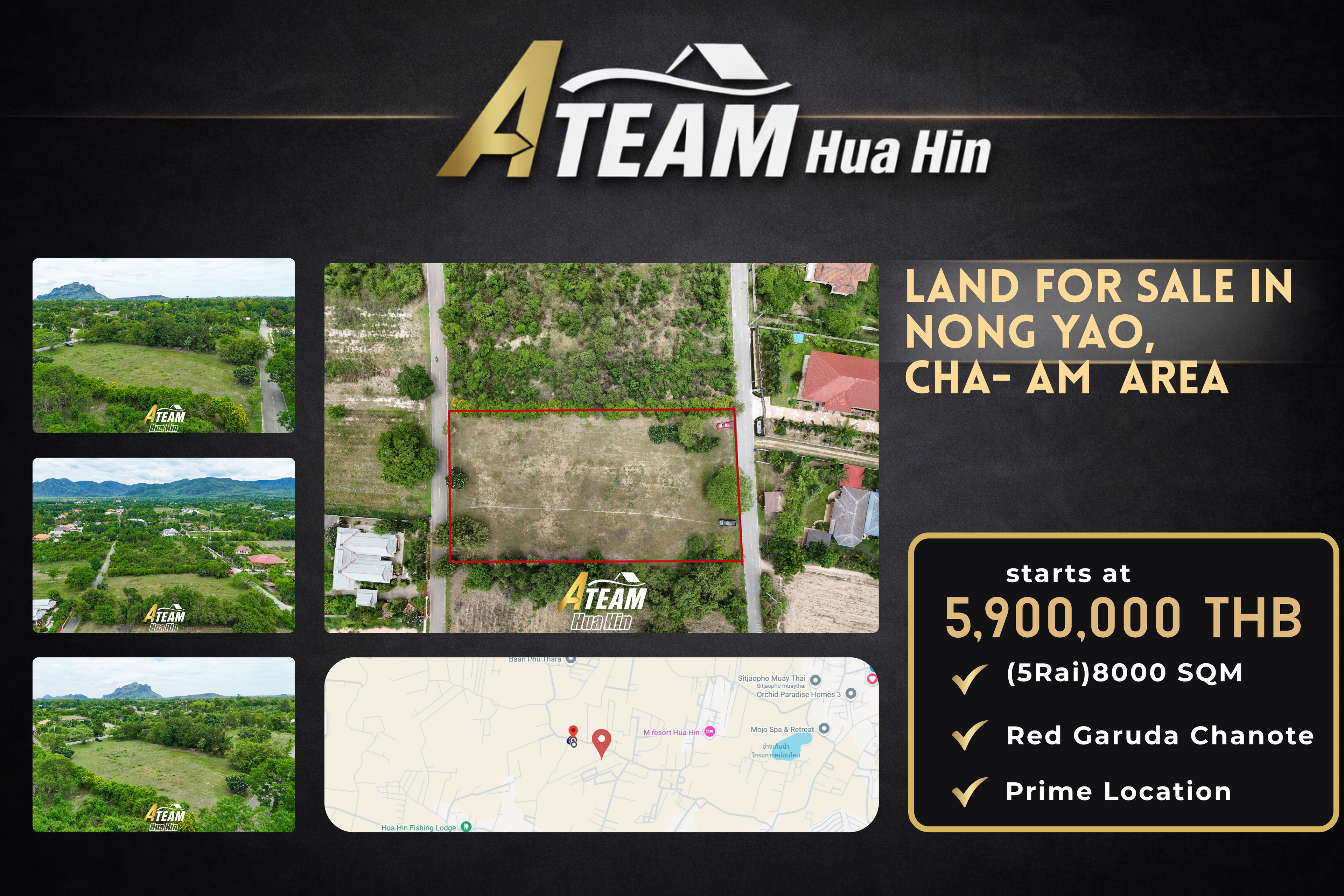 For sale 5-Rai Land Near Springfield Golf Club