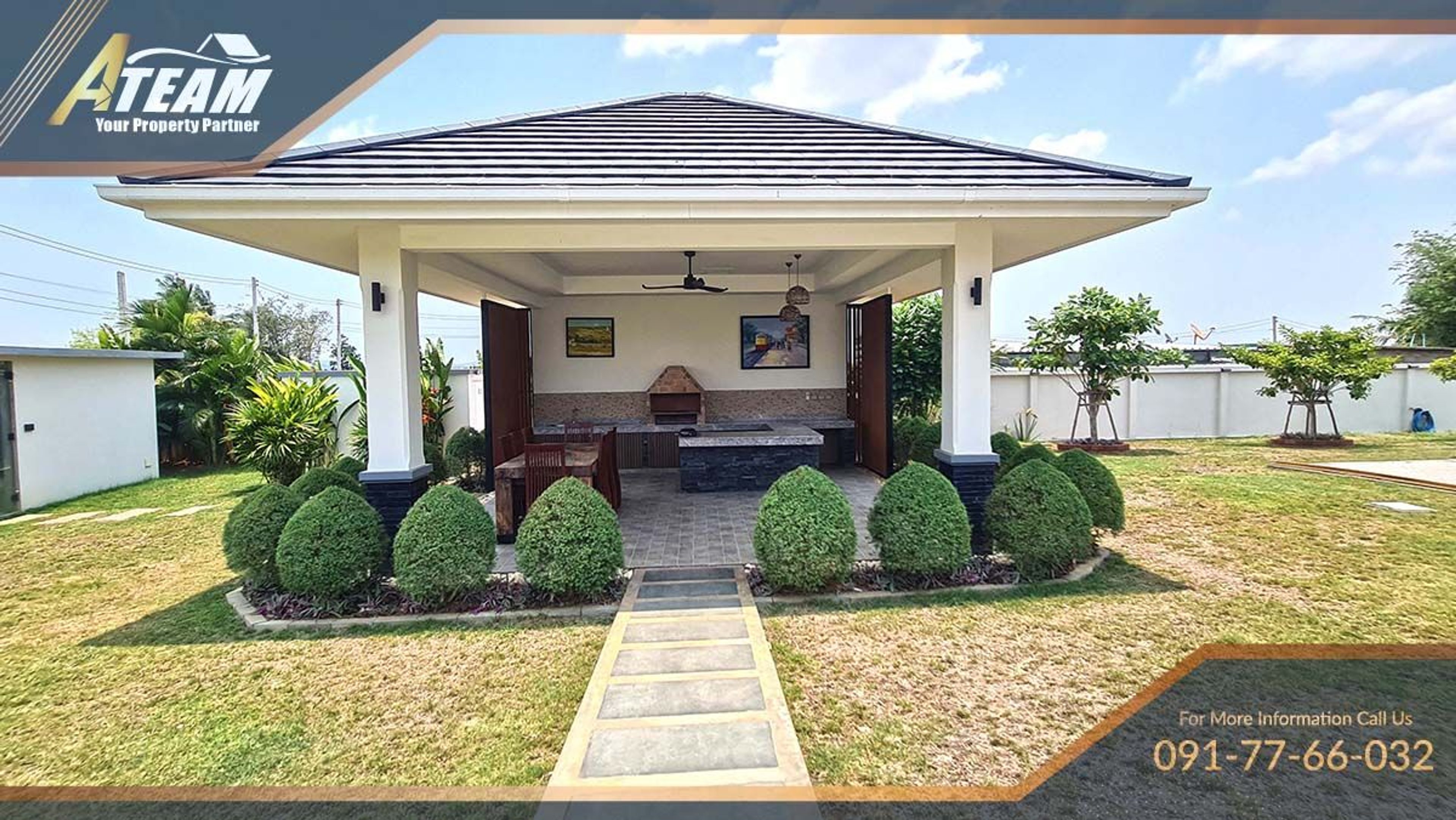 Luxury 5 bedrooms pool villa on 2 rais surrounded by mountains thumbnail 12