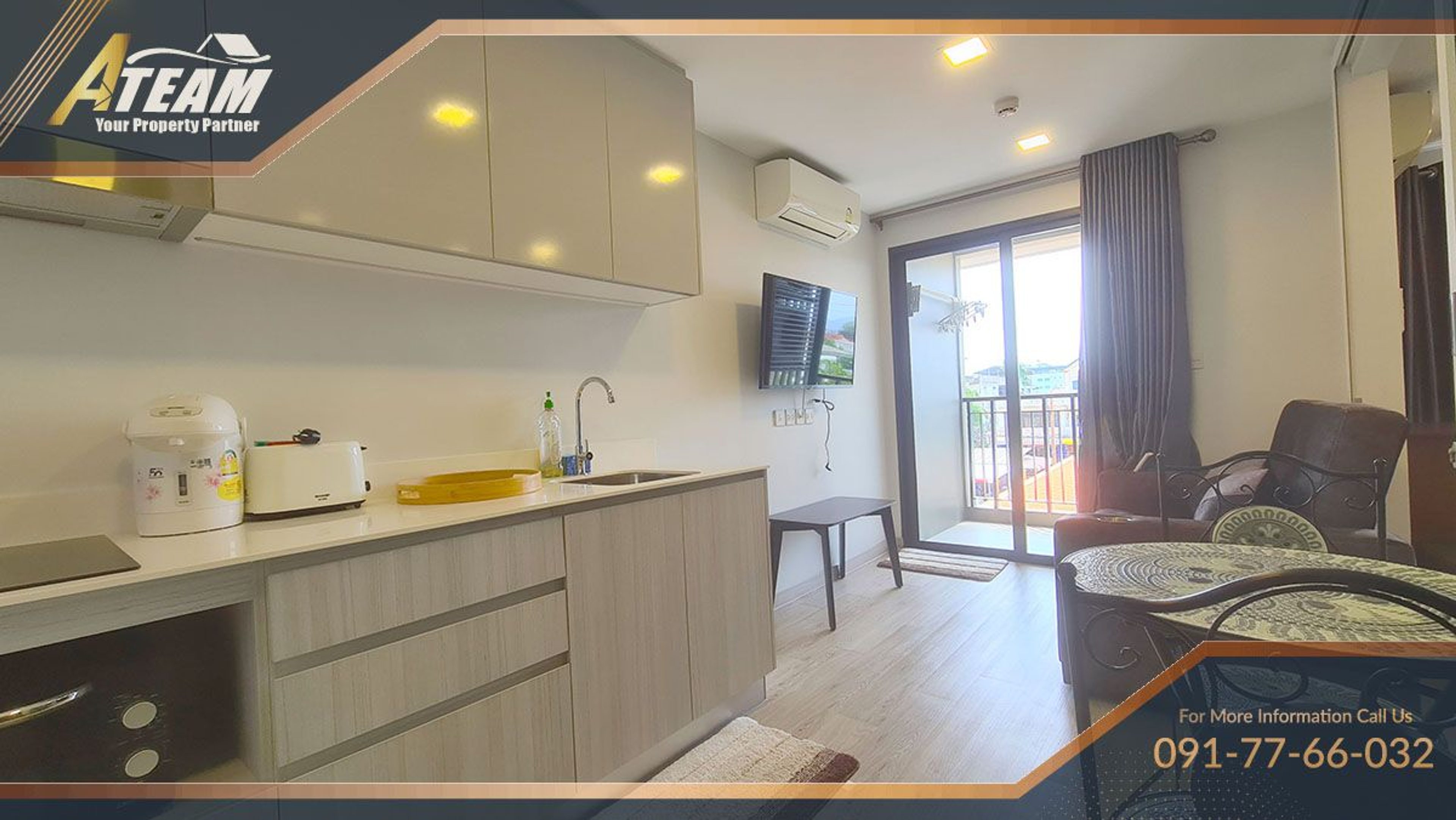 Apartment / Condo For Rent - - 1 Bedroom - 1 Bathroom - Price ฿15,000  thumbnail 5