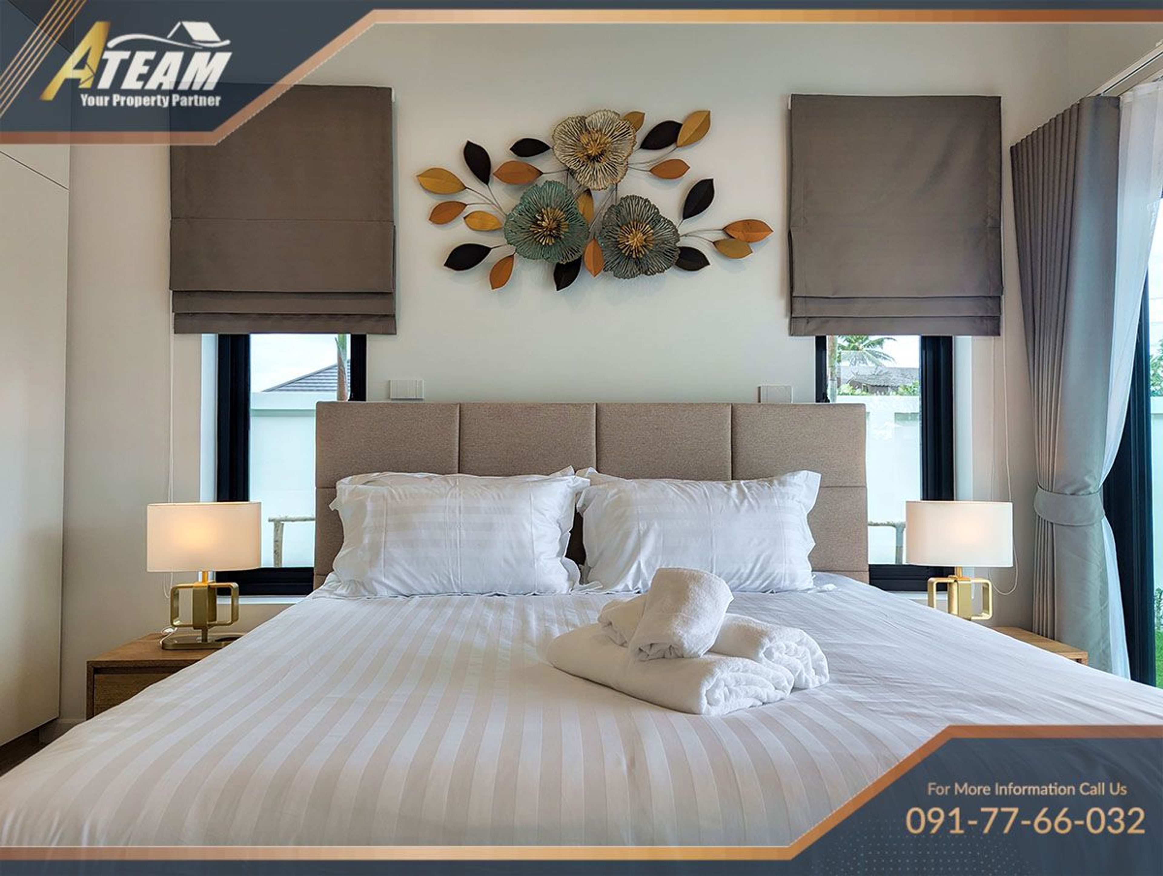 Modern 3 Bed 2 Bath  Pool Villa in convientient location (Type B)  thumbnail 34