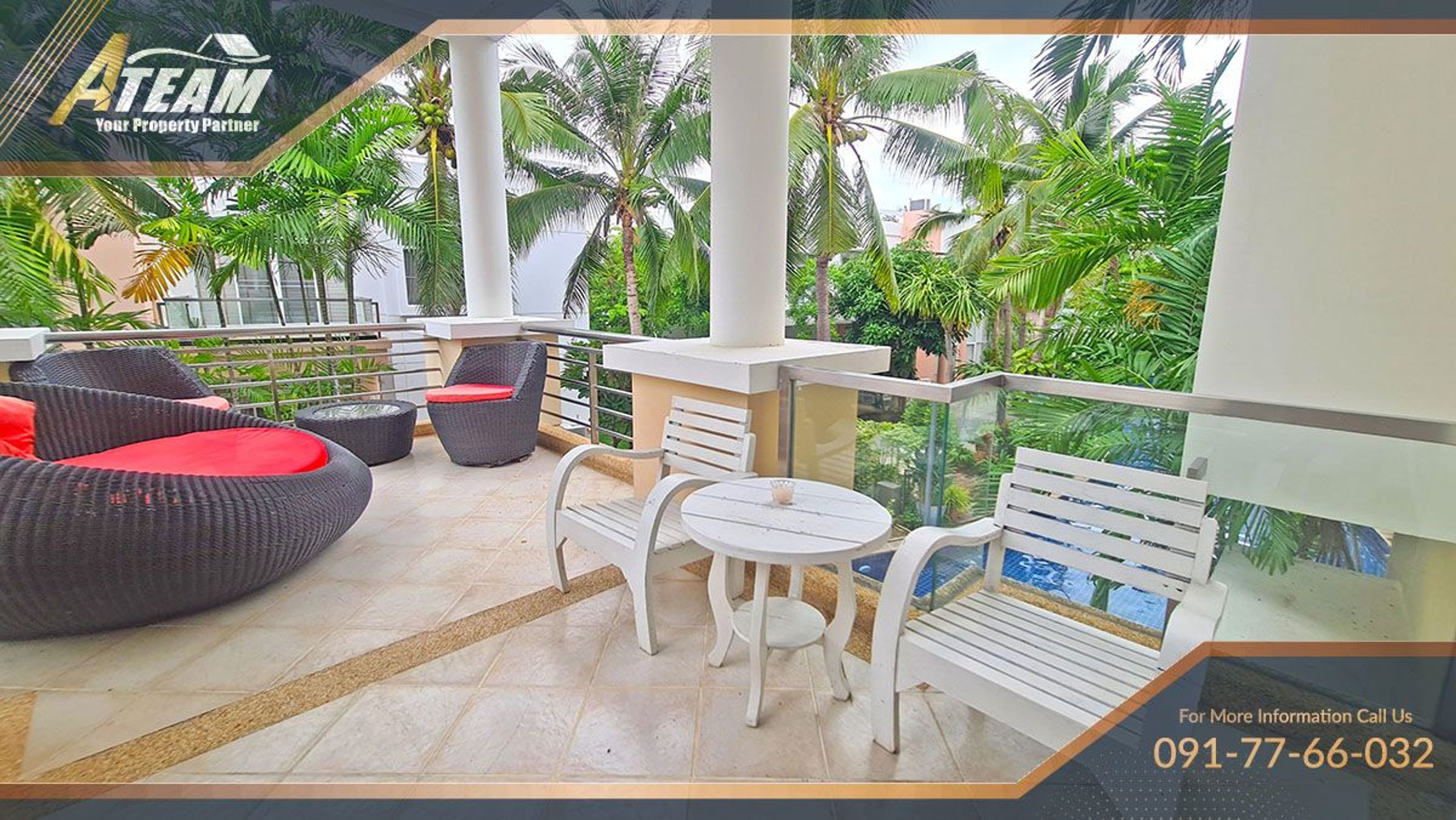 Apartment / Condo For Rent - - 2 Bedrooms - 2 Bathrooms - Price ฿35,00 thumbnail 5