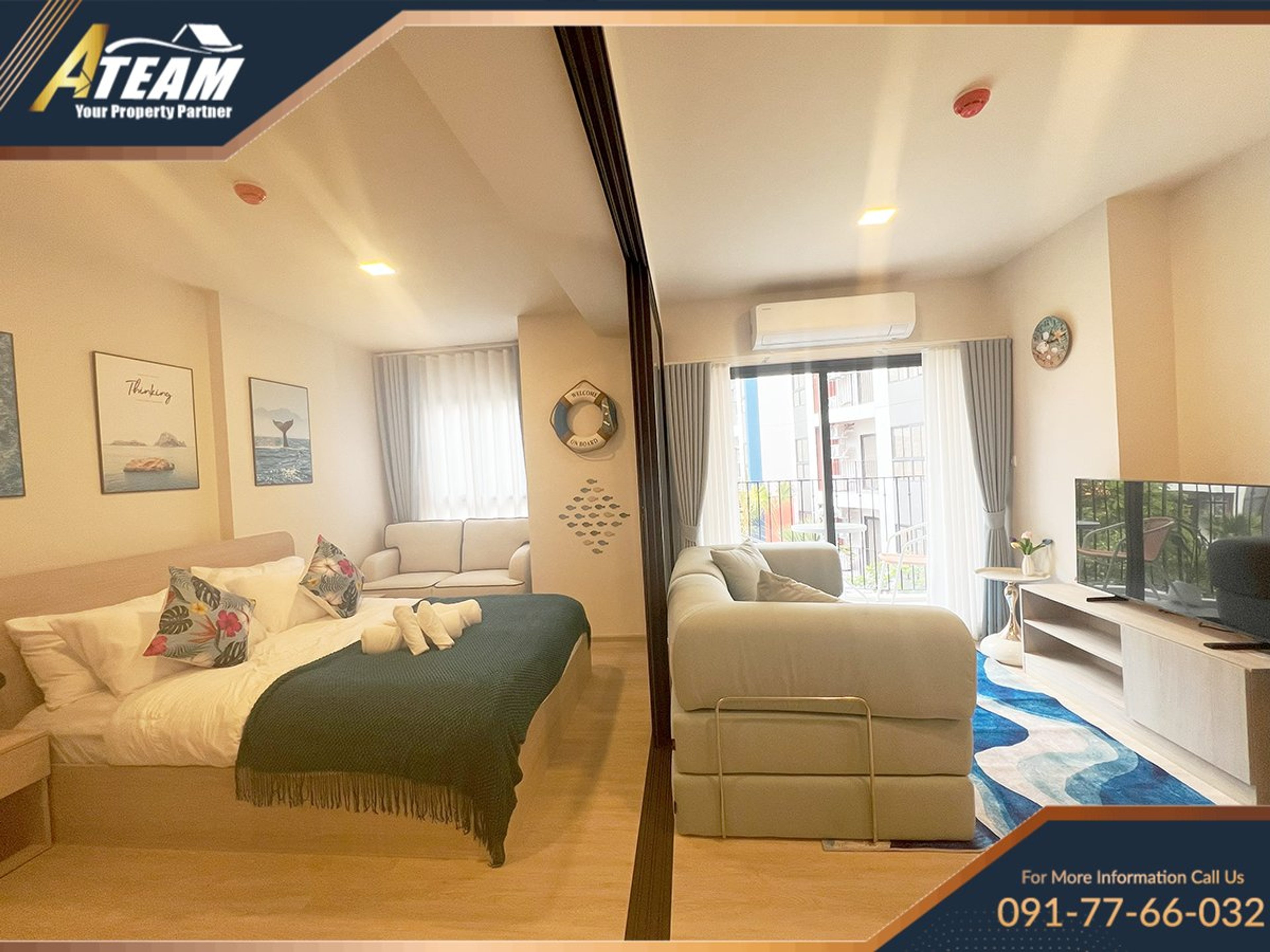 1 Bedroom for rent at Cabanas Hua Hin with Pool View thumbnail 6