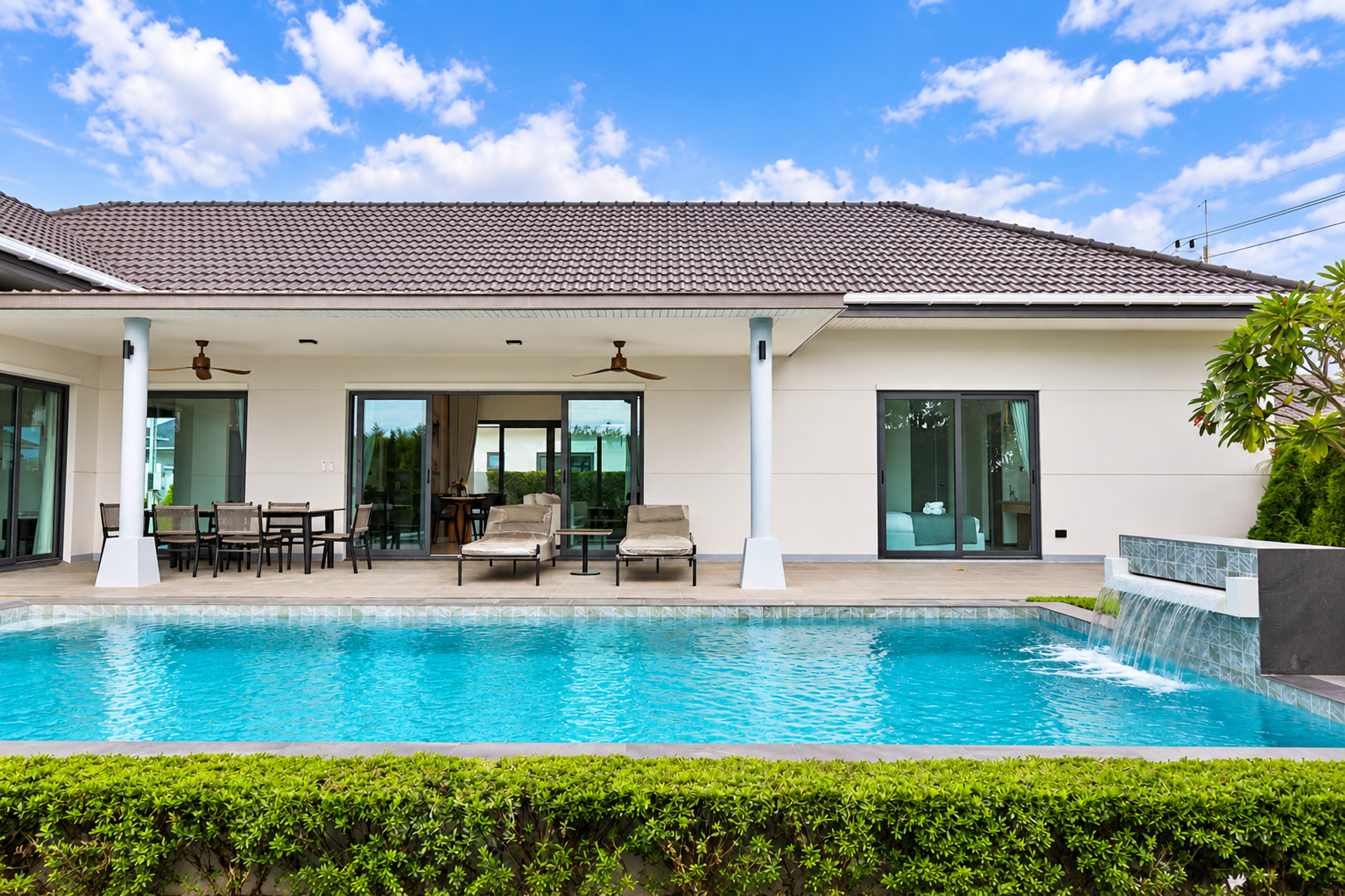 Villa spacieuse de 3 chambres à louer à Nantra Residence Hua Hin – 65 000 THB/mois thumbnail 2