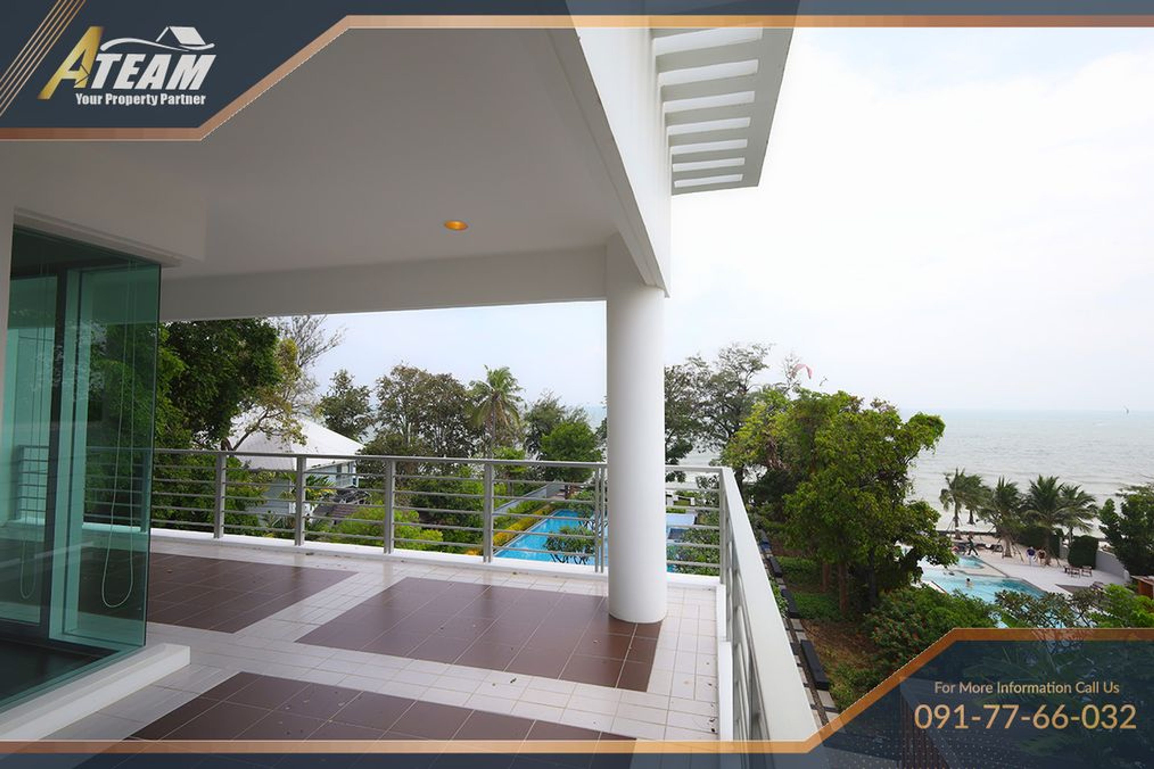 Beachfront Penthouse Opposite Market Village – Ban San Dao, Hua Hin thumbnail 17