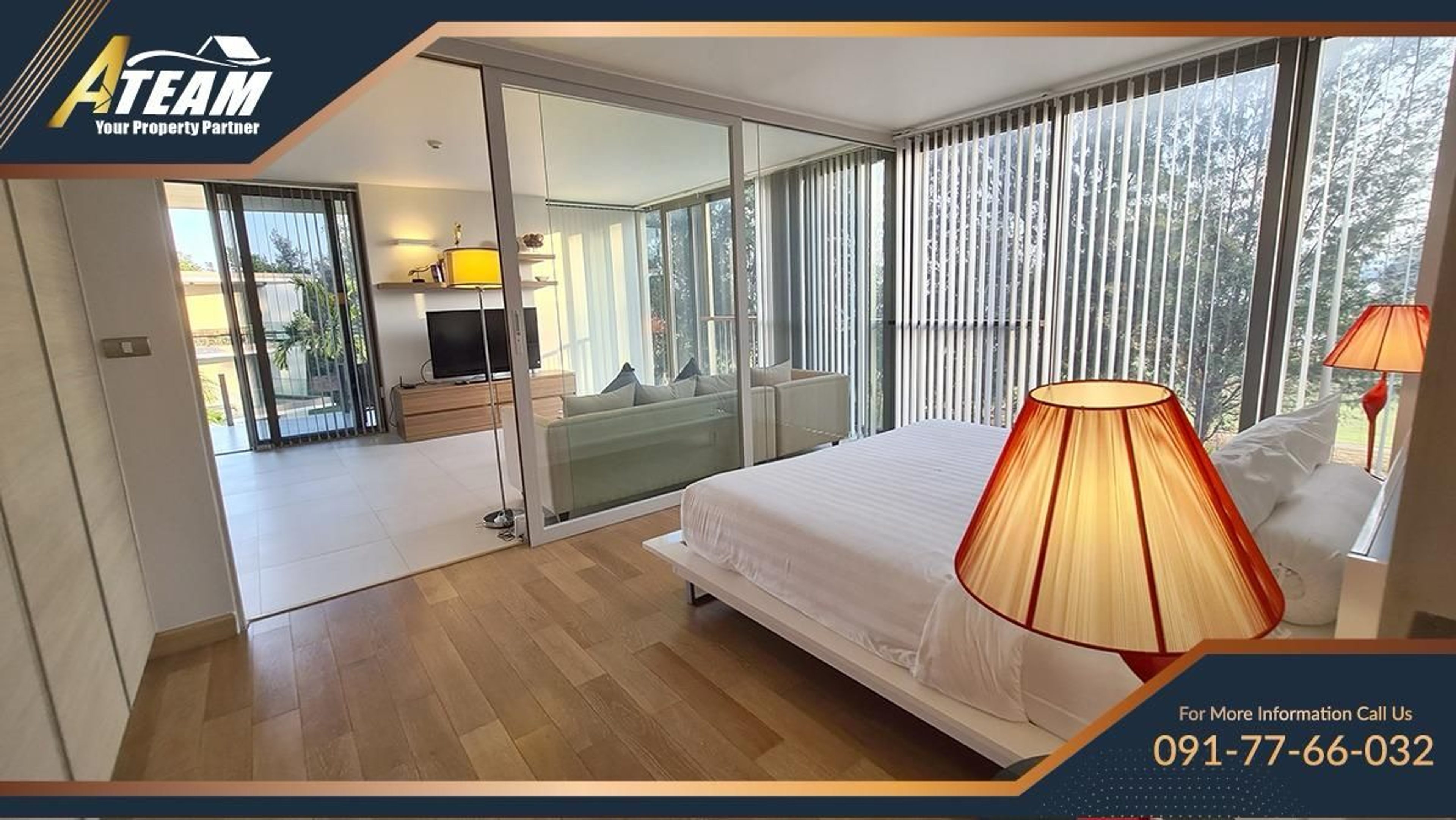 Modern 3 bed condo with golf view thumbnail 7