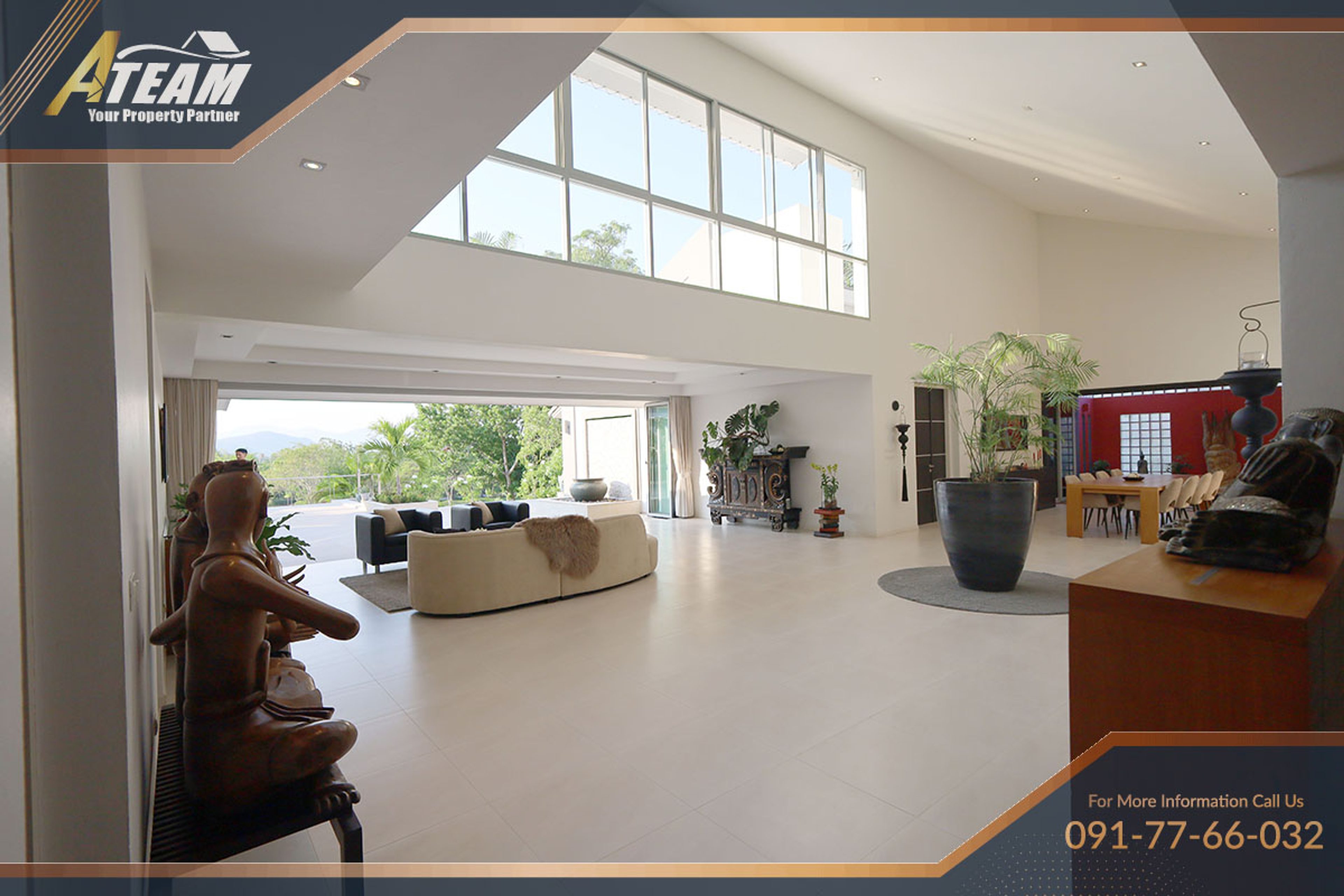 Unique Design  5 Bedroom Villa with stunning  golf view at Palm Hills thumbnail 33