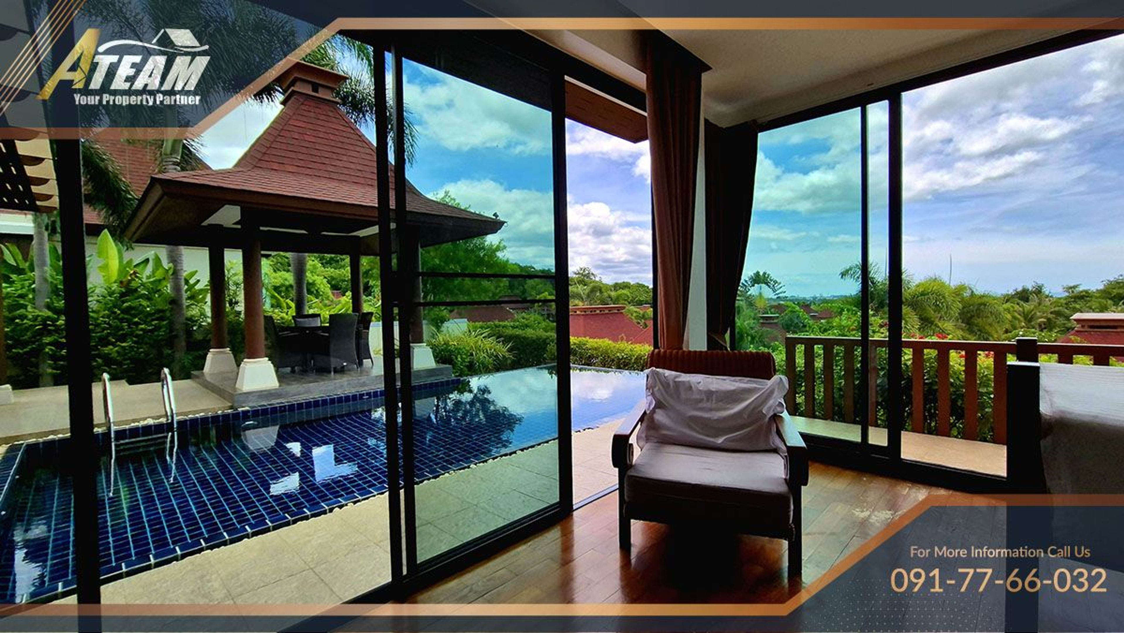 Panoramic Sea View Pool Villa in Khao Tao thumbnail 32