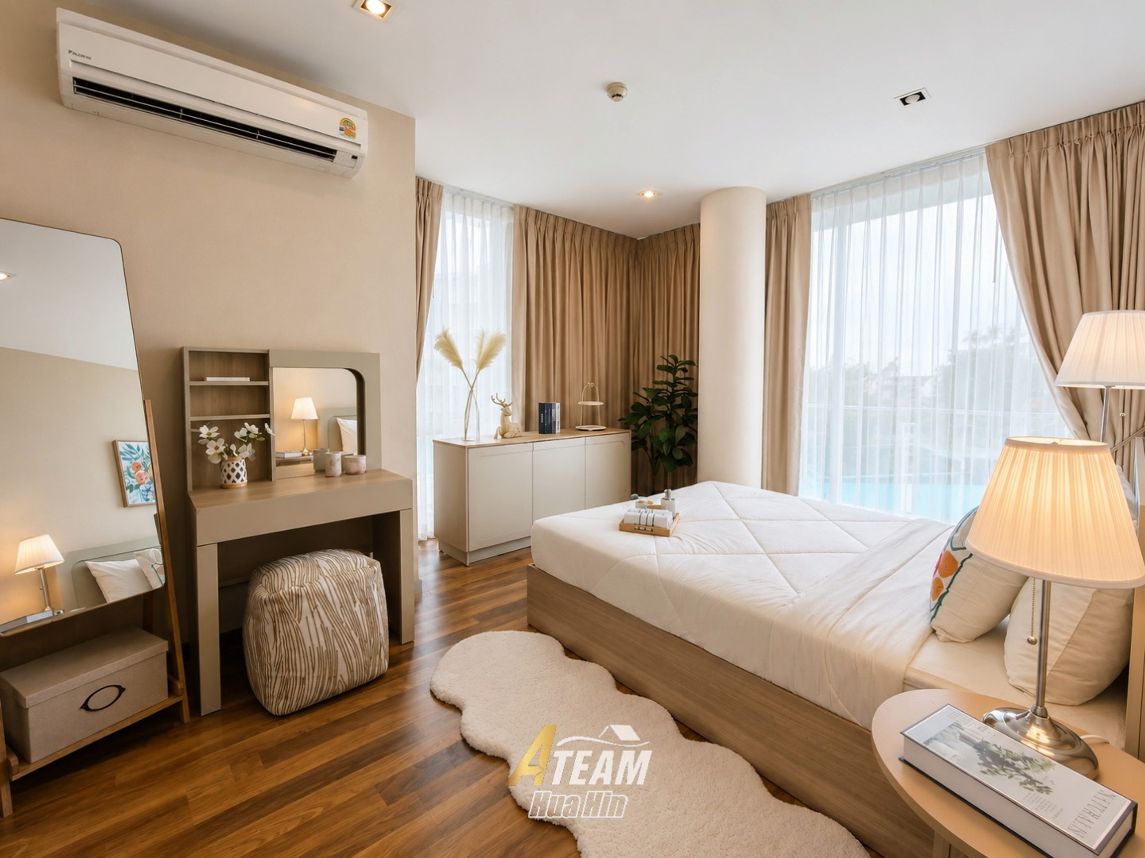 Stylish Sea View Condo with Exceptional Resort-Style Pools in Khao Takiab thumbnail 7