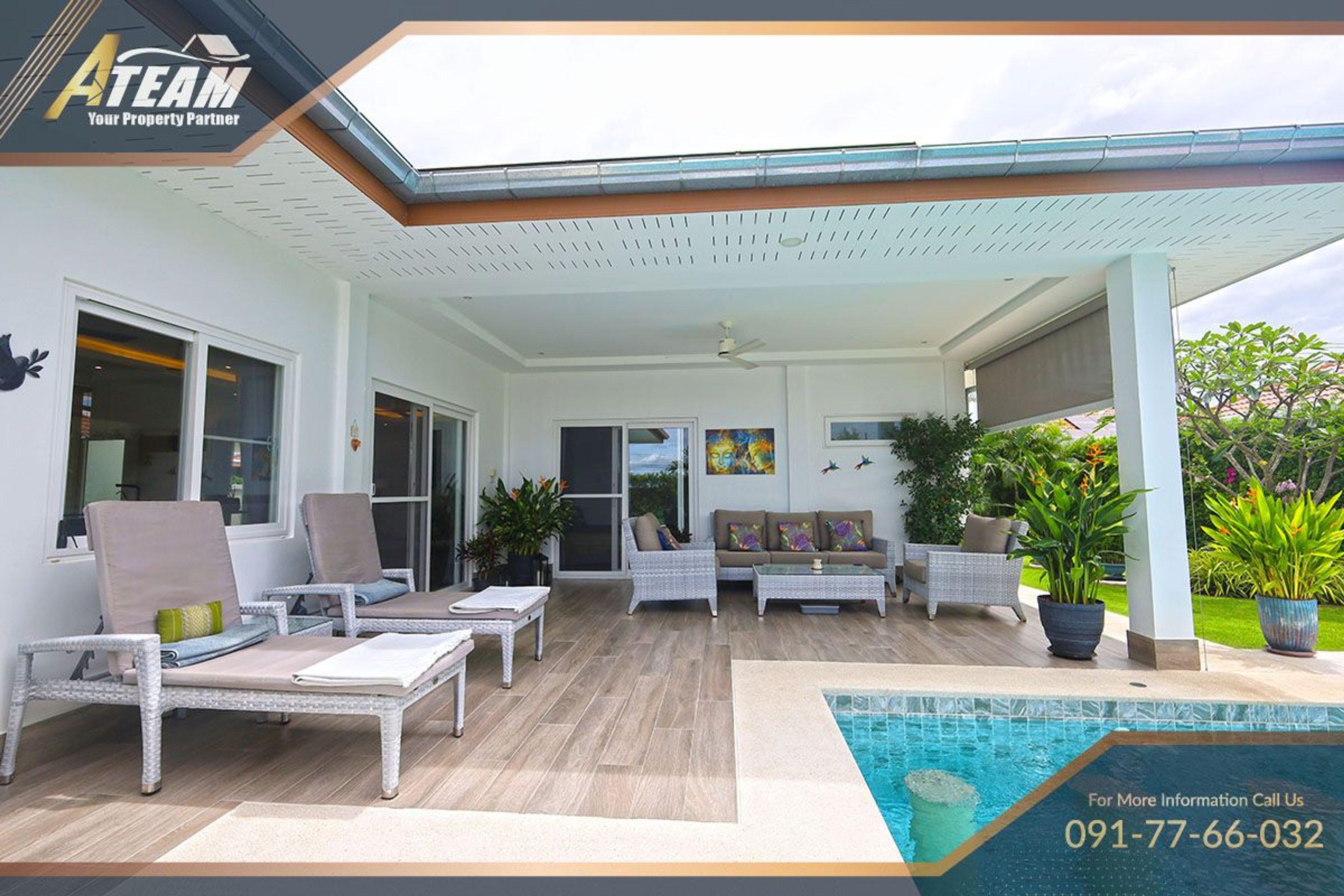 3-Bedroom Pool Villa for Sale – Mali Lotus, Hua Hin thumbnail 7