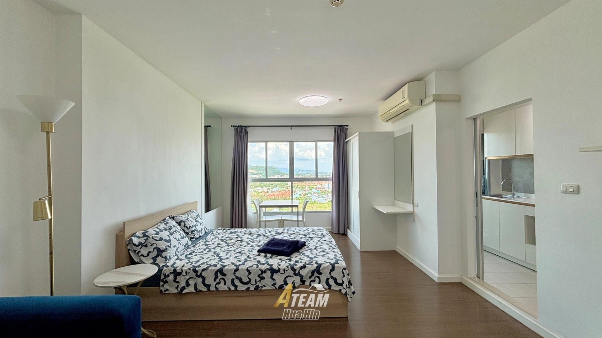 Appartement 1 chambre avec vue sur mer à vendre à Baan Kiang Fah - 24e étage