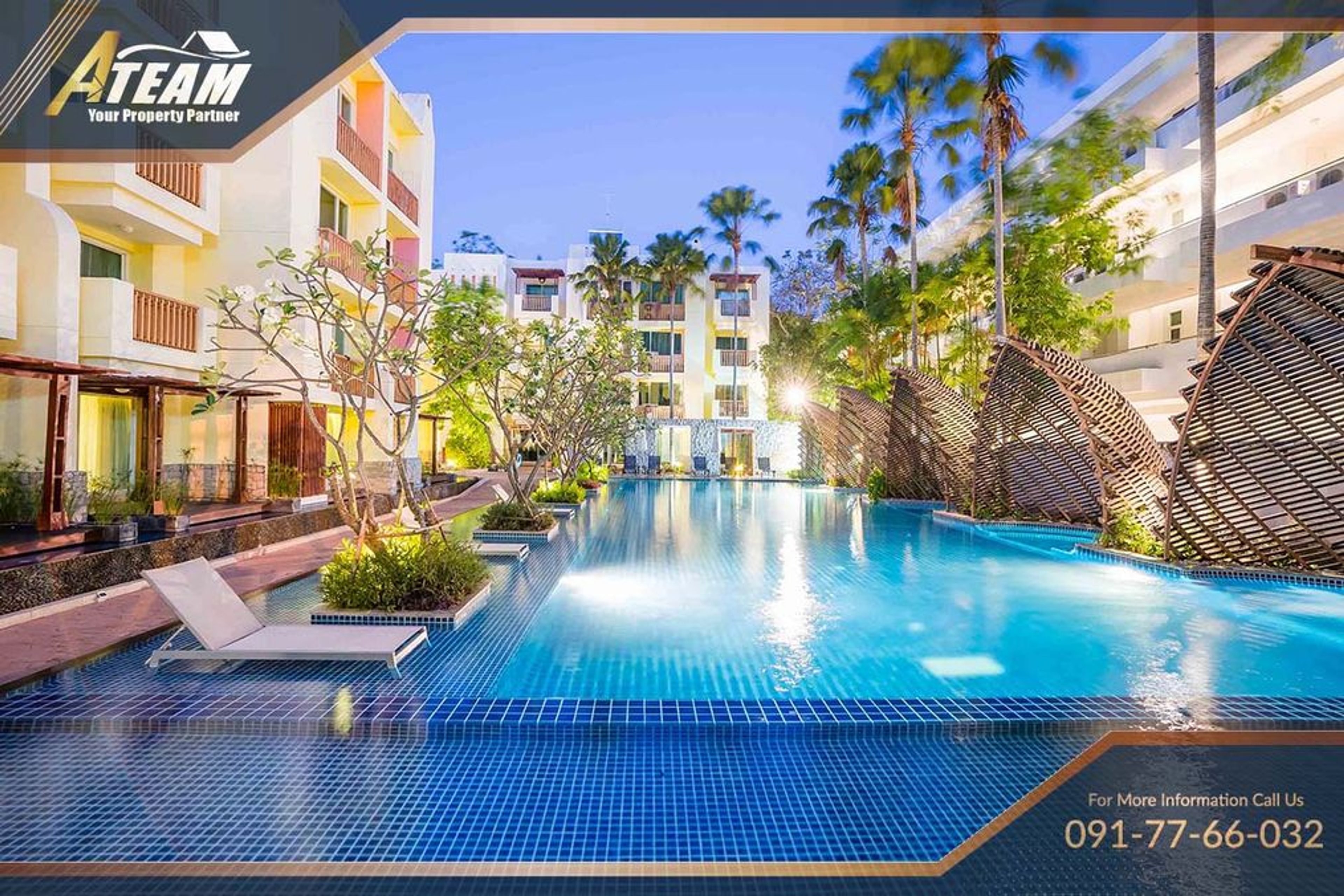 3-bedrooms 100 SQM Condo at Myconos (center Hua Hin) thumbnail 64