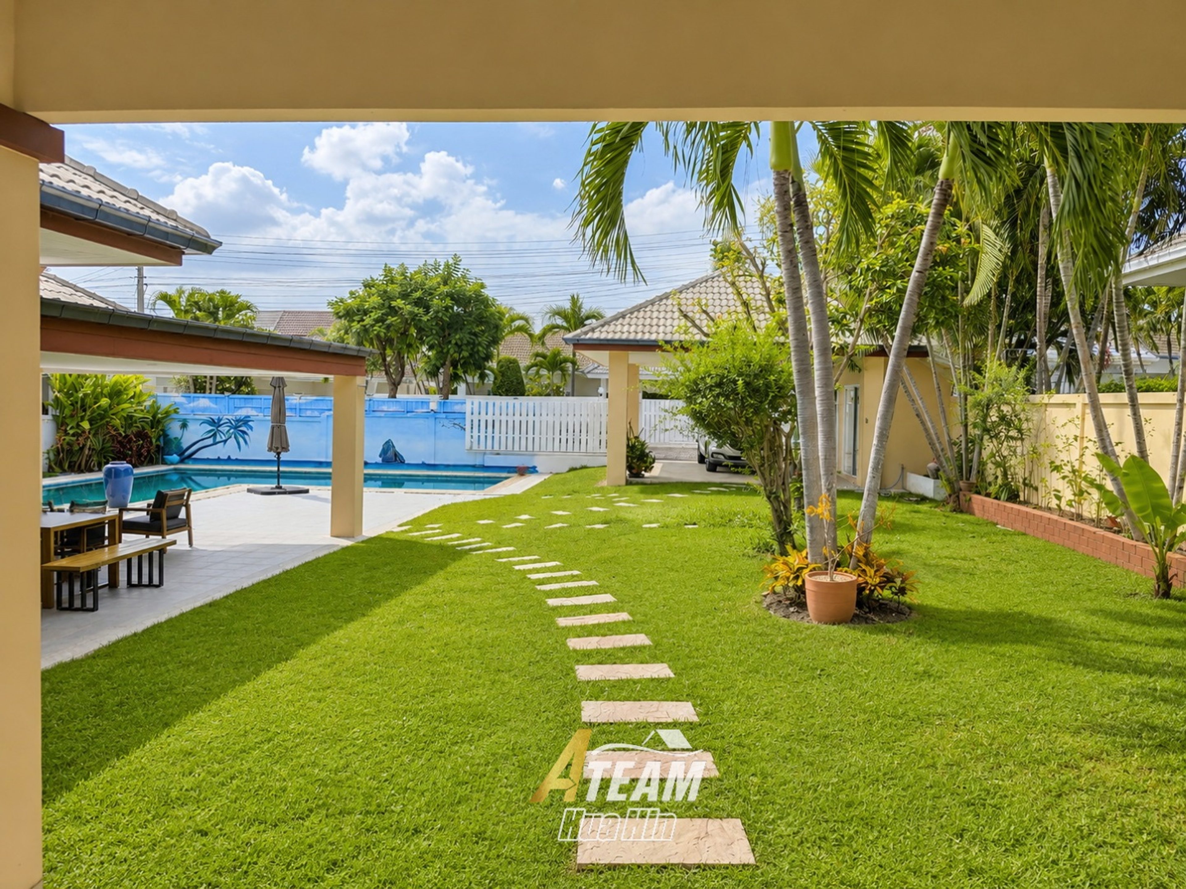  FOR RENT | Where Comfort Meets Tropical Living | 4-Bedroom Pool Villa | Gold Village, Hua Hin Soi 88 thumbnail 22