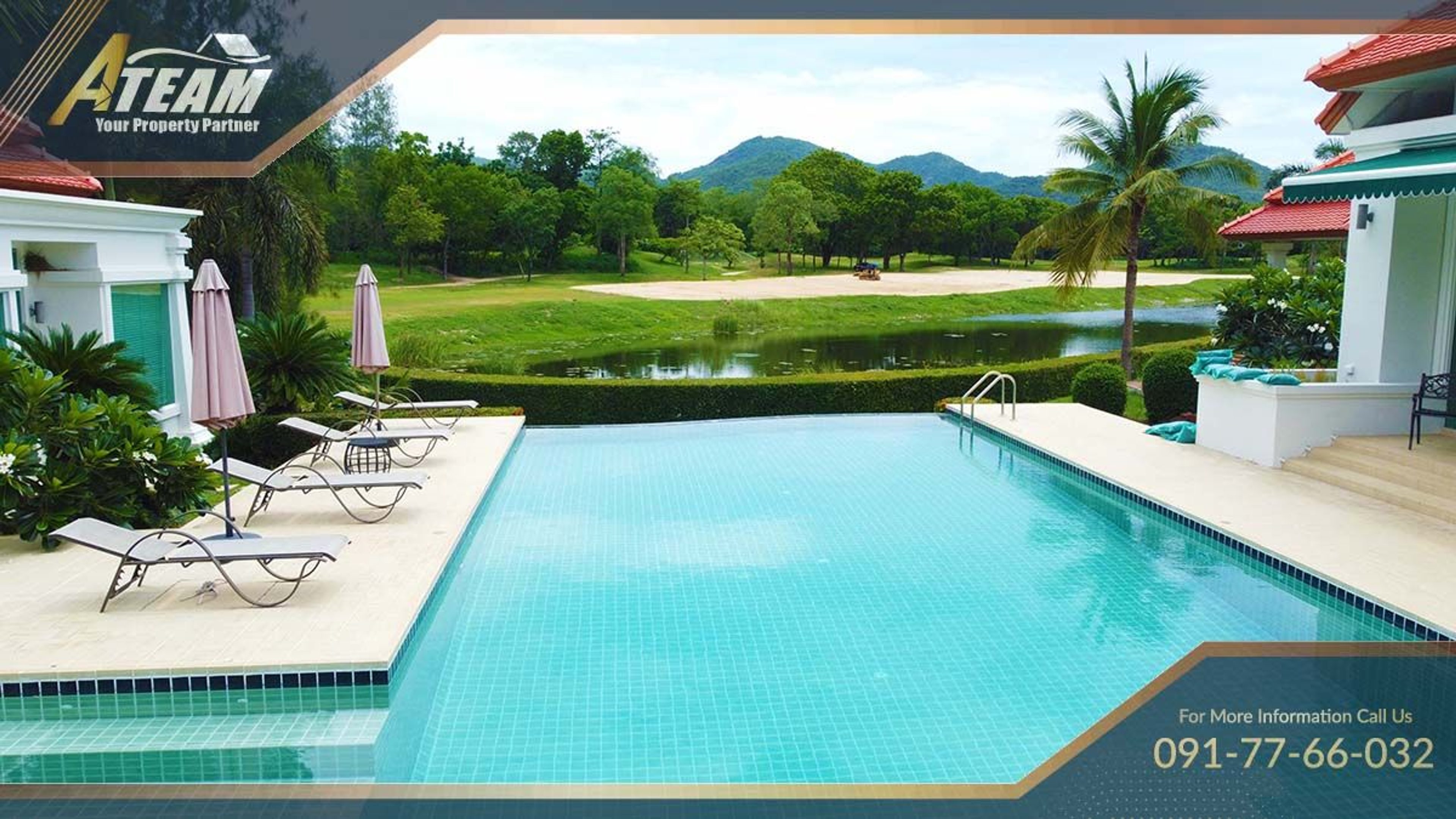 Luxury Mansion with Stunning View on Springfield Golf and Lake