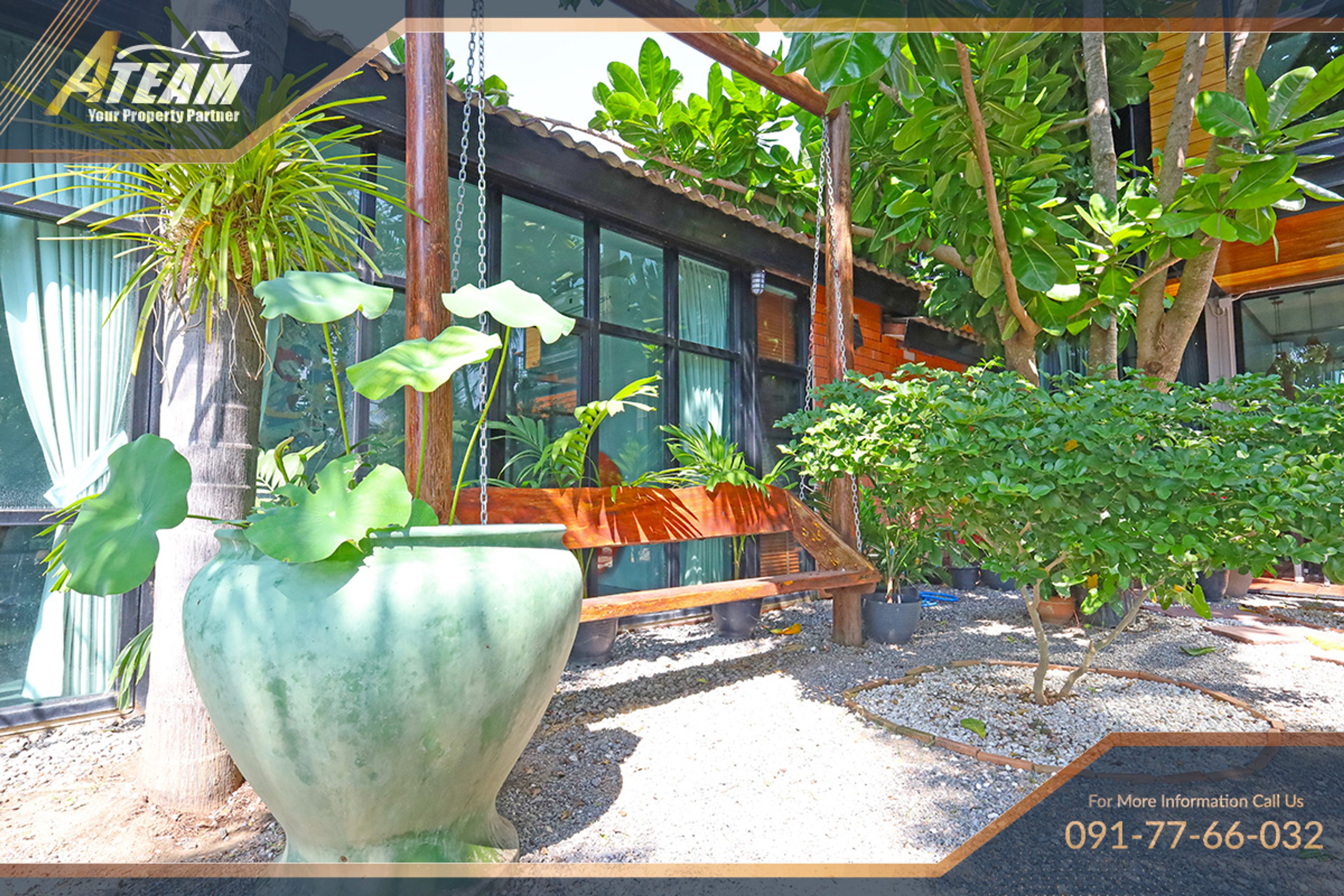 Villa única de 5 quartos com piscina junto ao rio em Pak Nam Pran thumbnail 35