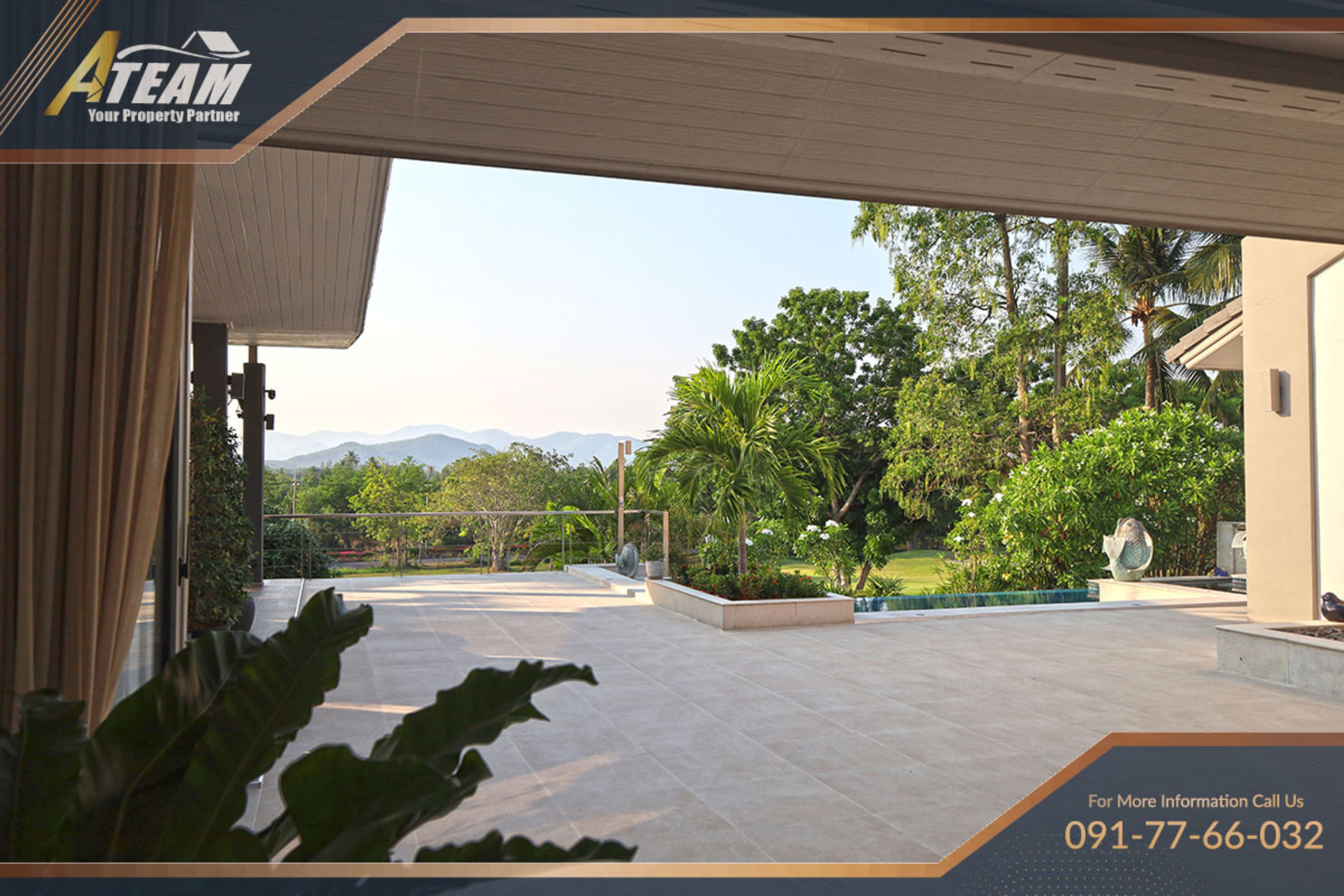 Unique Design  5 Bedroom Villa with stunning  golf view at Palm Hills thumbnail 25