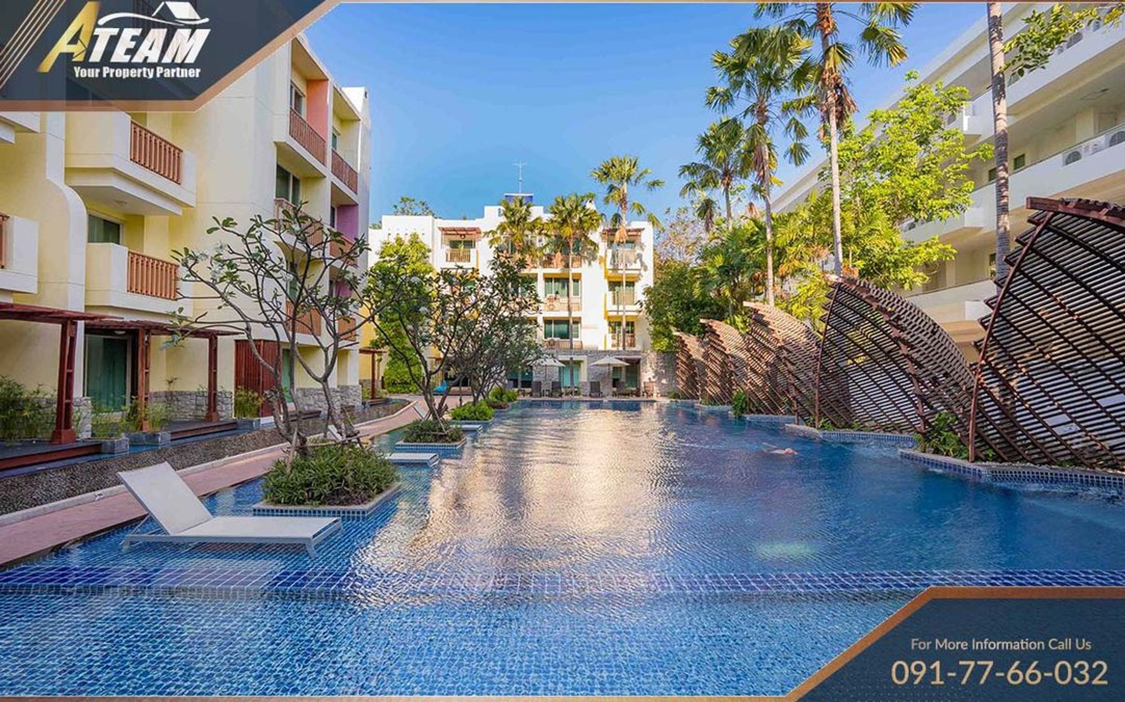 3-bedrooms 100 SQM Condo at Myconos (center Hua Hin) thumbnail 10