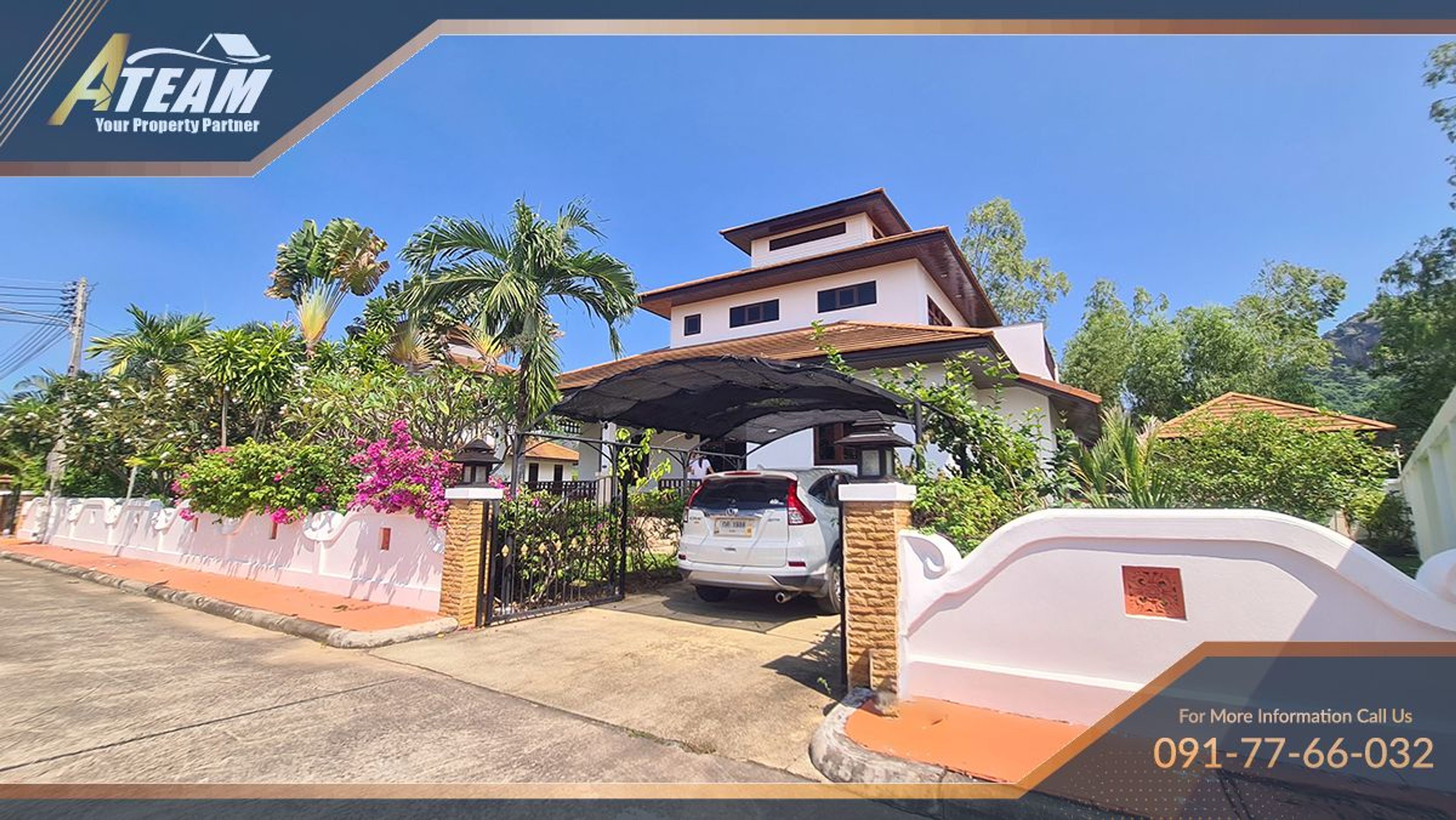 Mountain View Corner 3-Bedroom Villa for Sale in Manora Village, Khao  thumbnail 3