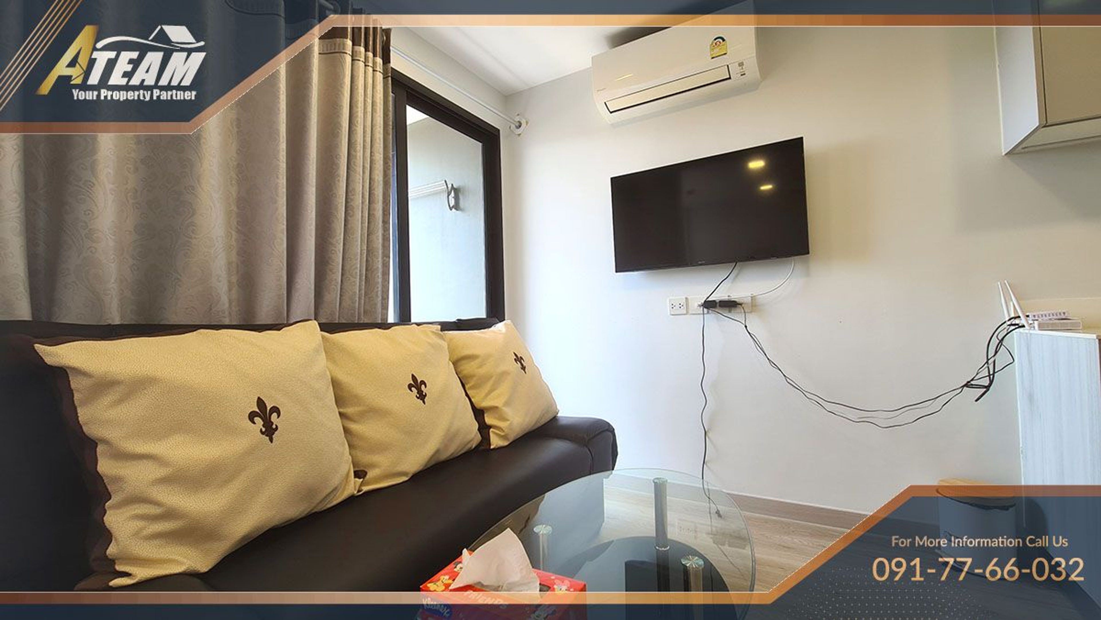 Apartment / Condo For Rent - - 1 Bedroom - 1 Bathroom - Price ฿15,000  thumbnail 7