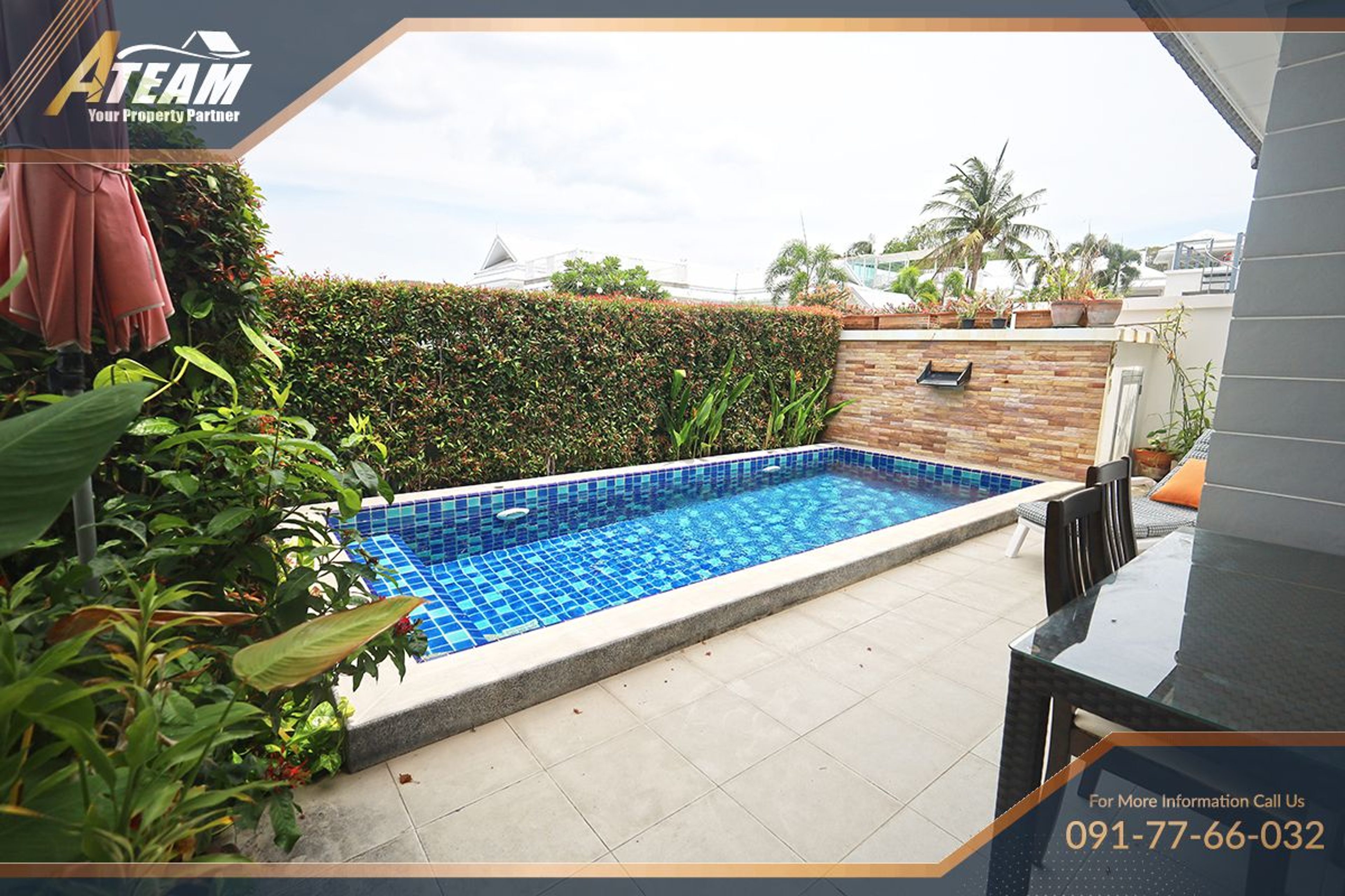 2 Bedroom 2 Bathroom Pool Villa at Casa Colina For Rent thumbnail 8