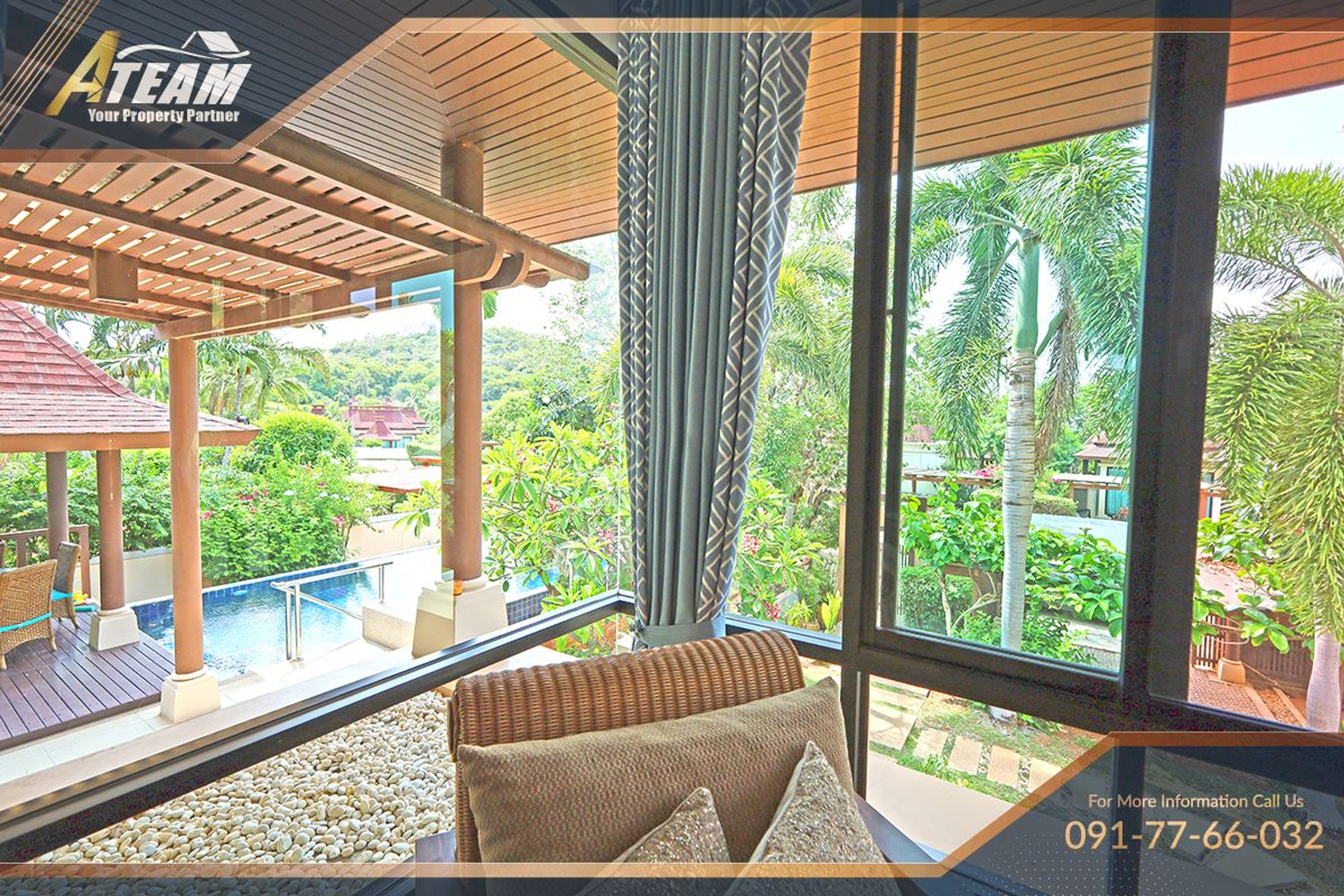 3 bedrooms Bali style pool villa in Panorama Kao Tao thumbnail 31