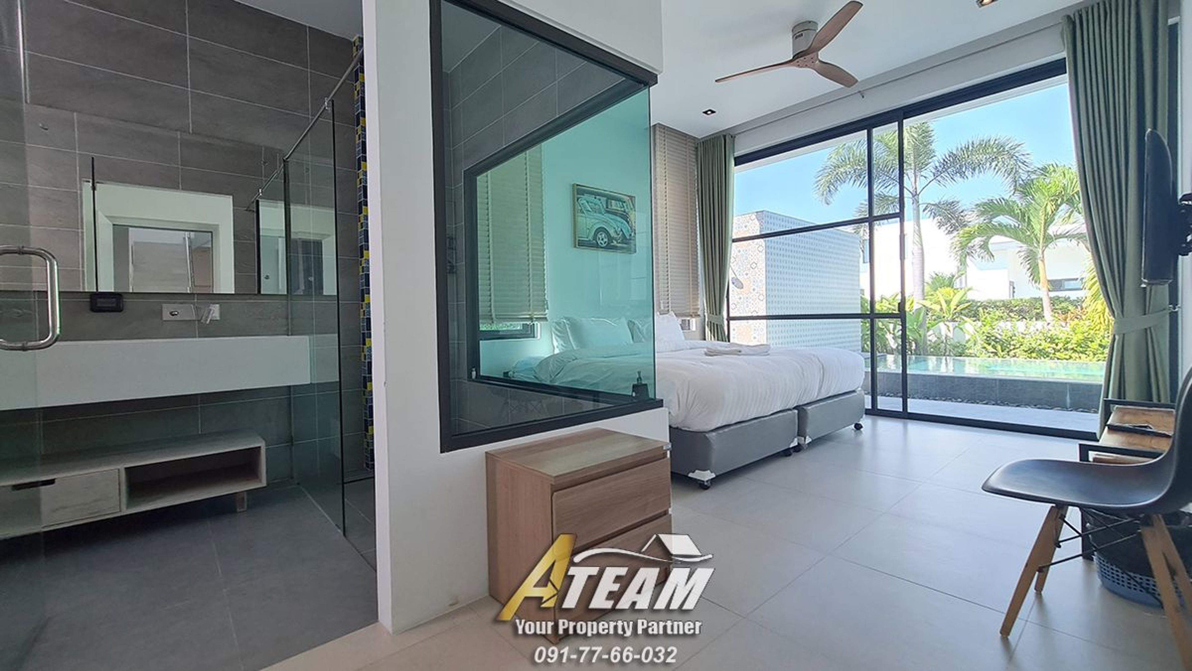 Modern 3 bedroom pool villa In La Lua resort thumbnail 12