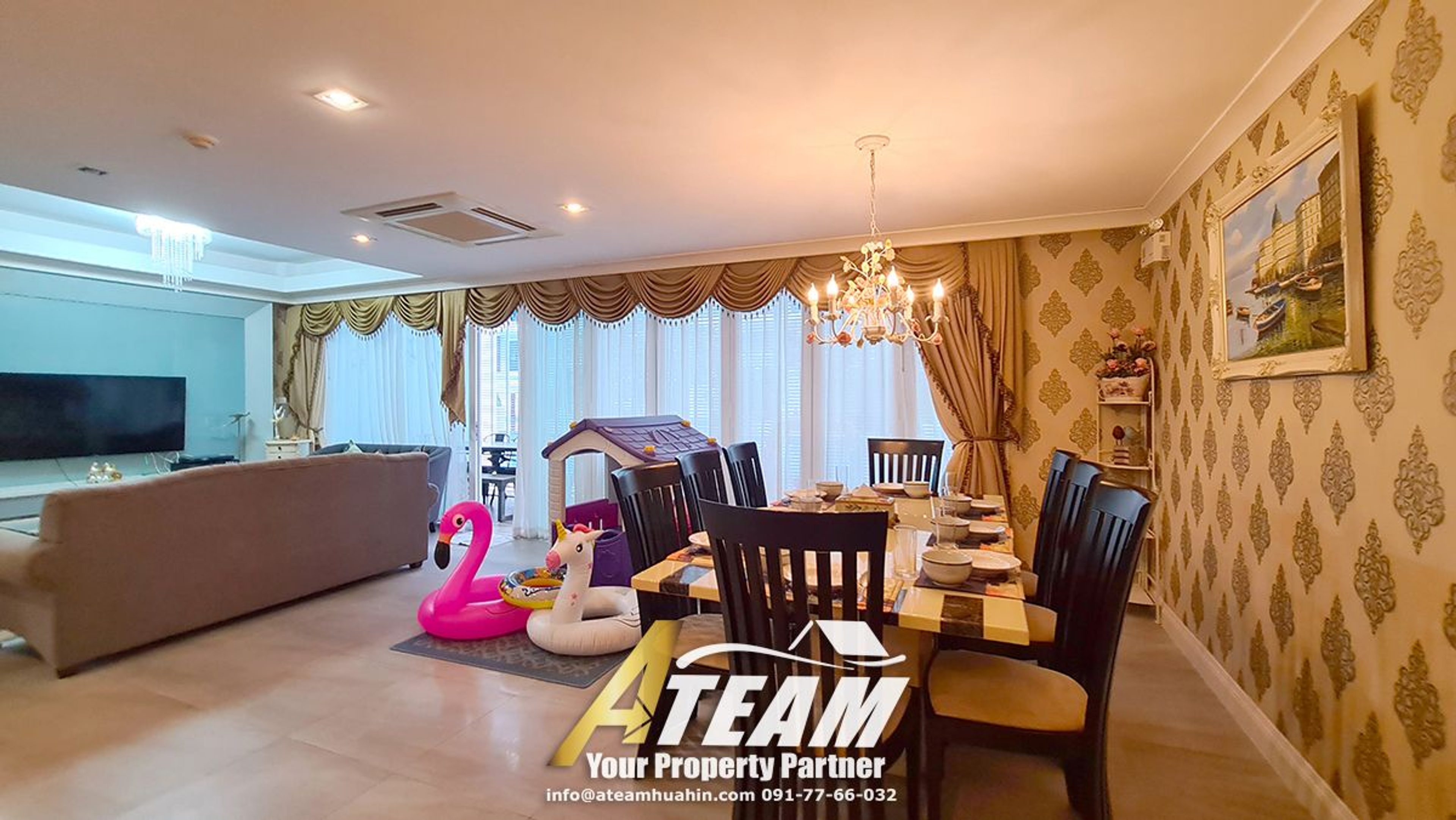 Apartment / Condo For Rent - - 3 Bedrooms - 3 Bathrooms - Price ฿150,0 thumbnail 4