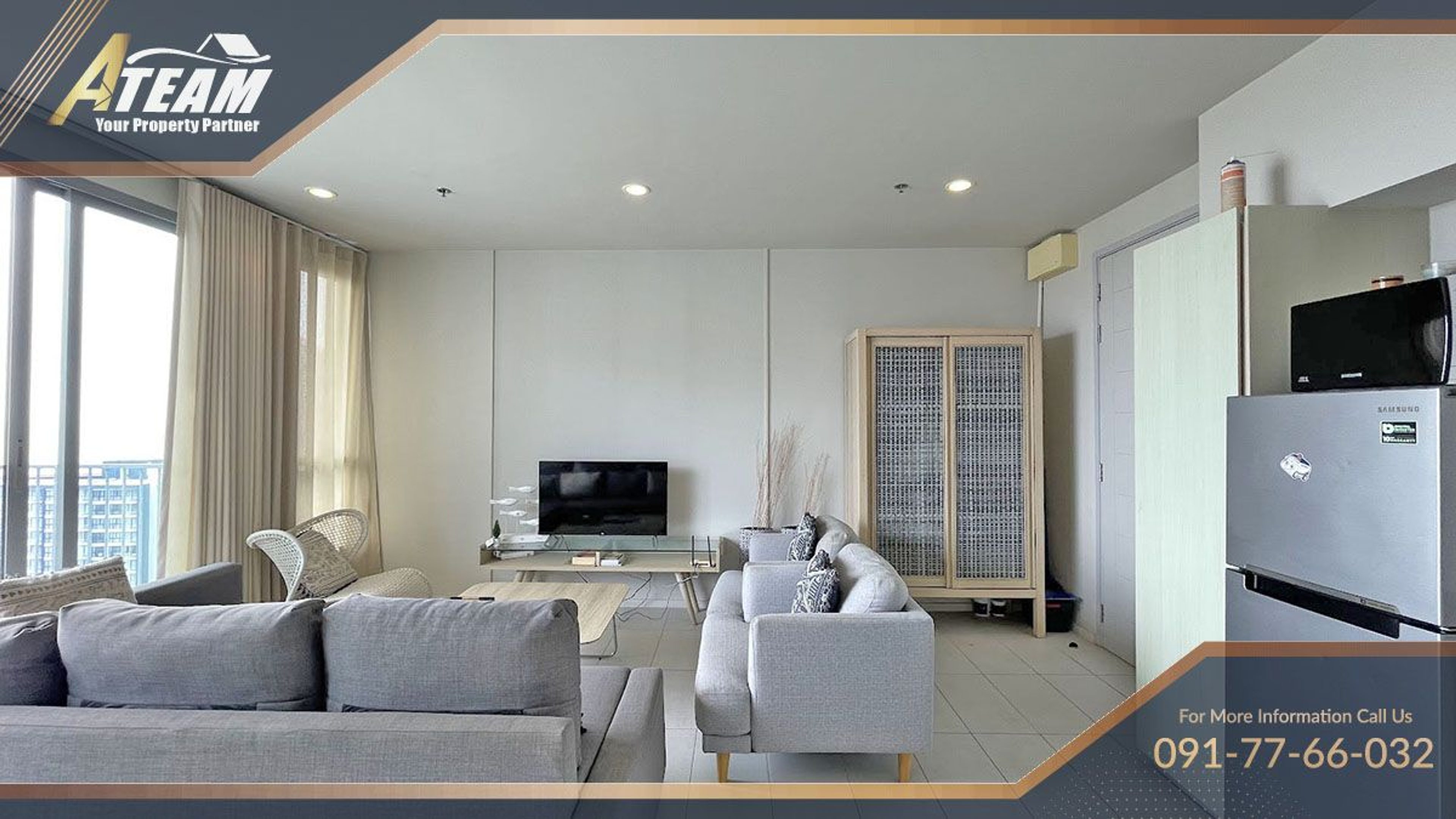 Apartment / Condo For Rent - - 2 Bedrooms - 2 Bathrooms - Price ฿30,00 thumbnail 4