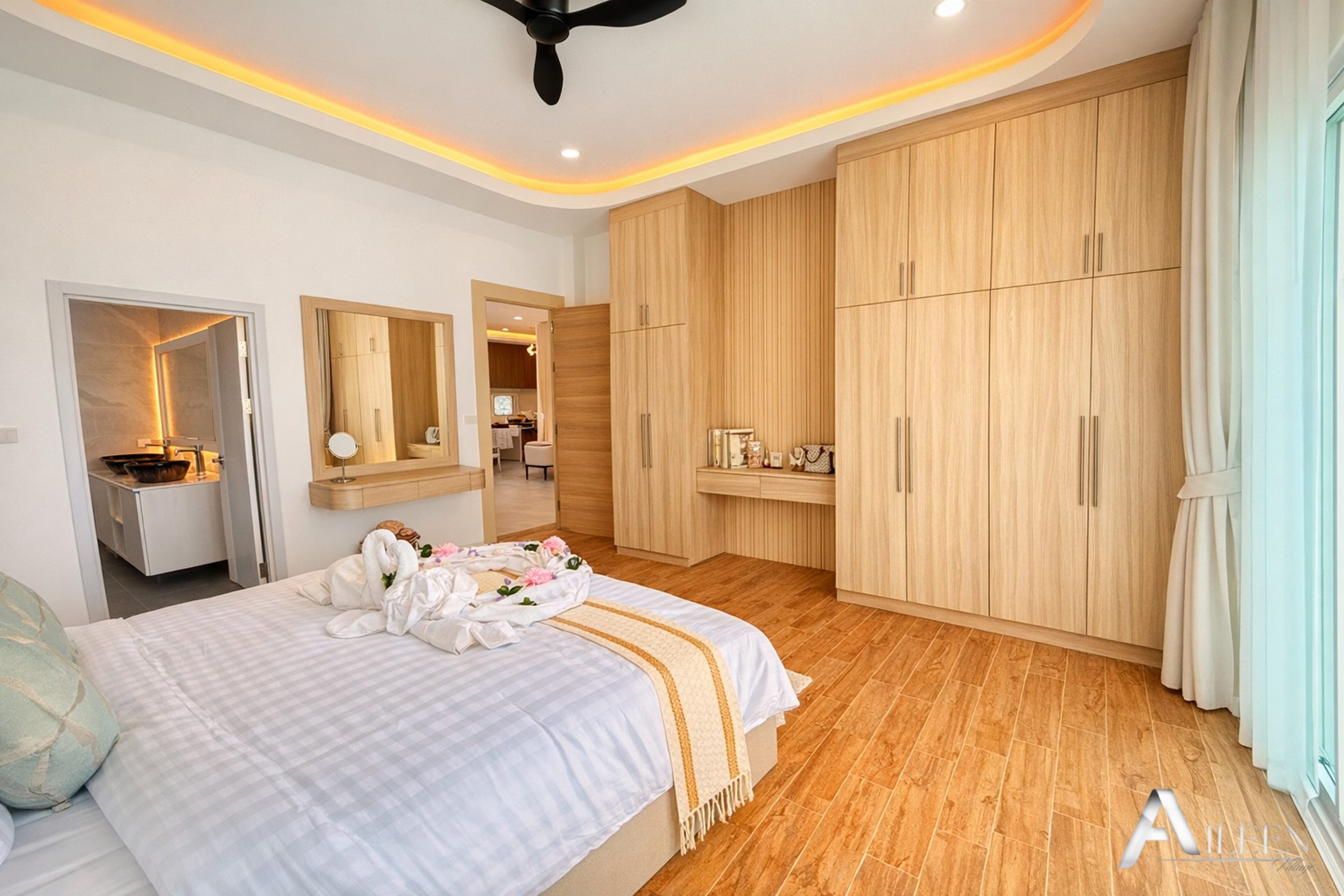 Beautyful 3 Bed 3 Bath Pool Villa in a peaceful residential area thumbnail 3