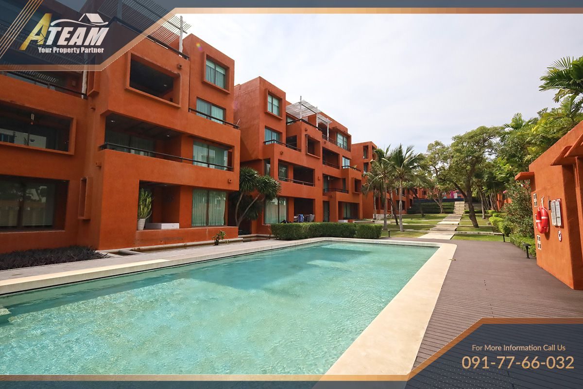 Beachfront Condo 100 sqm for Rent in Las Tortugas, Khao Tao