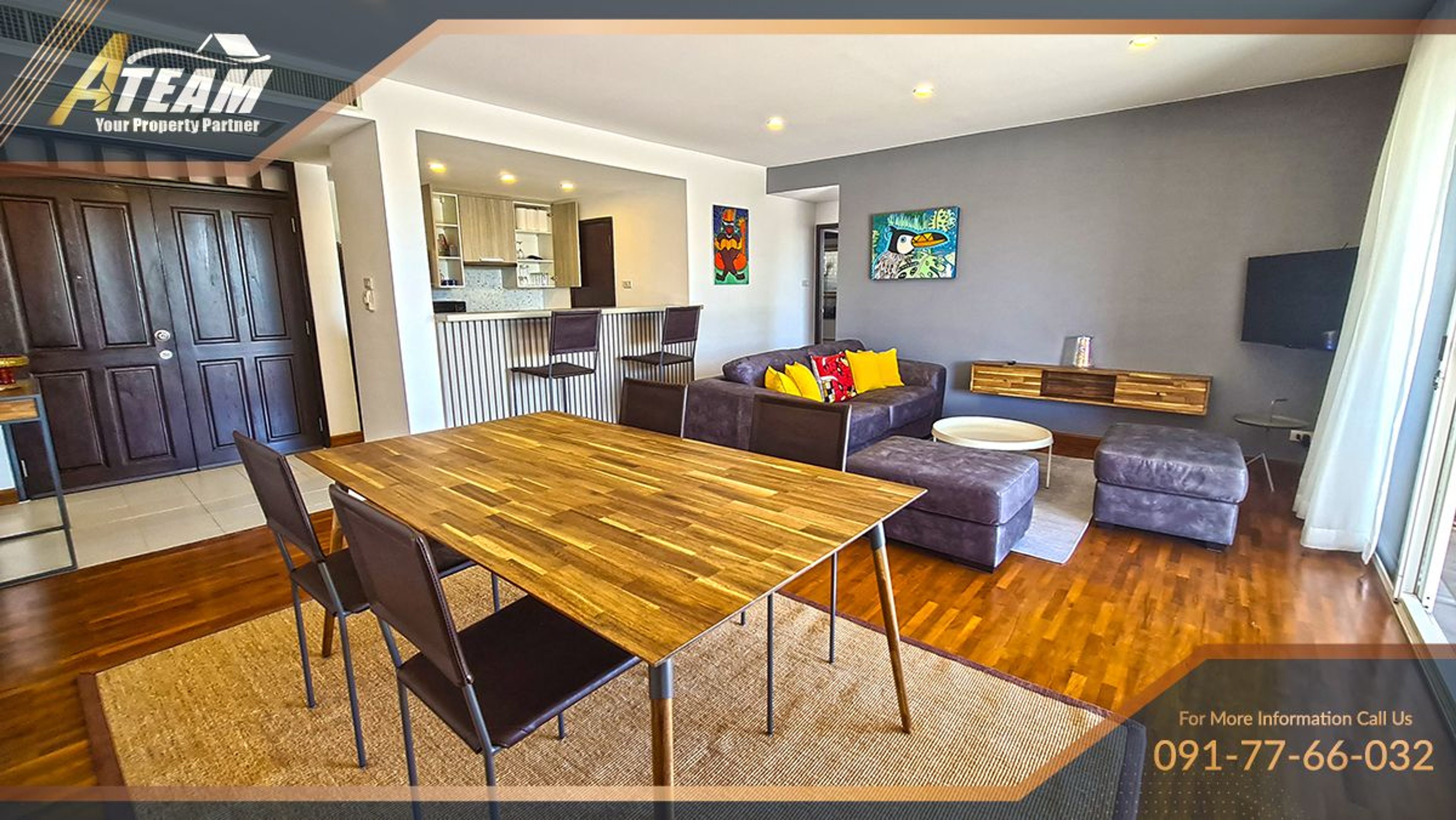 Apartment / Condo For Rent - - 2 Bedrooms - 2 Bathrooms - Price ฿50,00 thumbnail 3