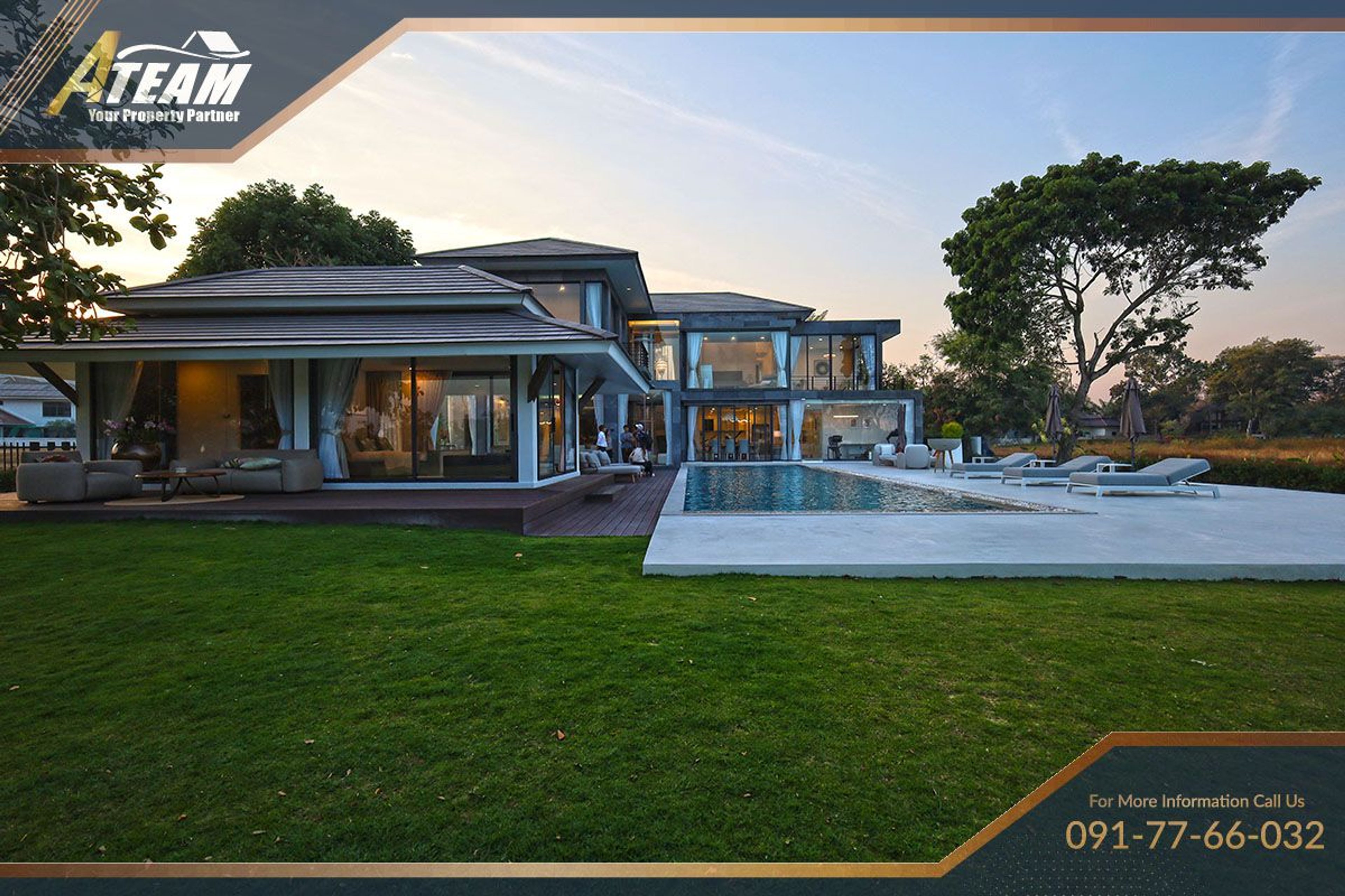  4-Bedroom, 5-Bathroom Luxury Pool Villa at Palm Hills Golf Course thumbnail 49
