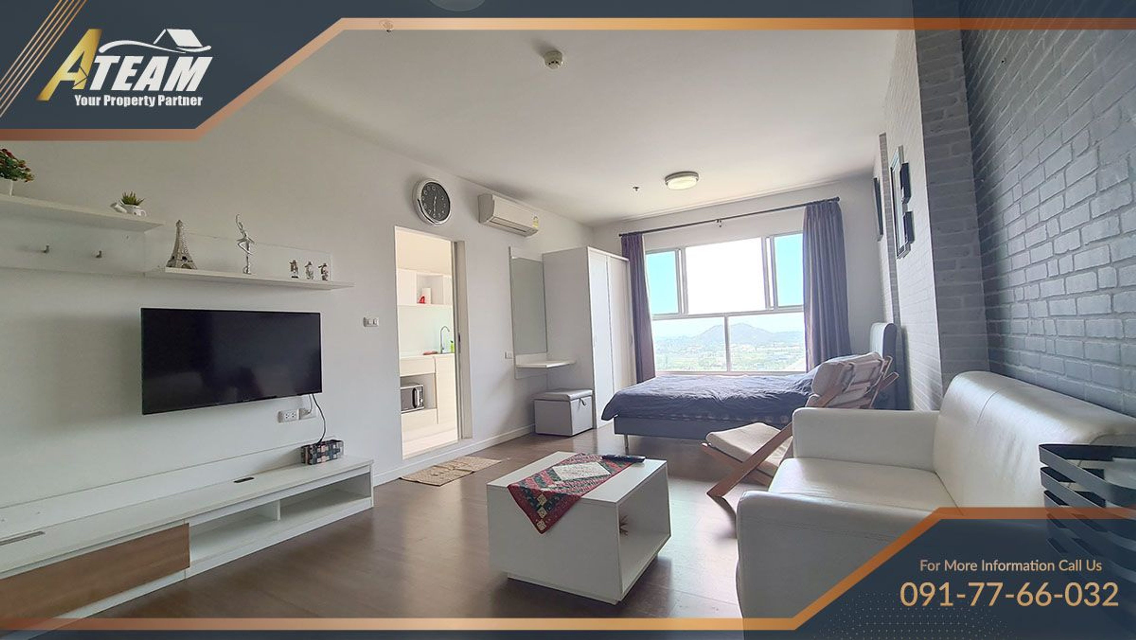 Apartment / Condo For Rent - - 1 Bedroom - 1 Bathroom - Price ฿12,000  thumbnail 2