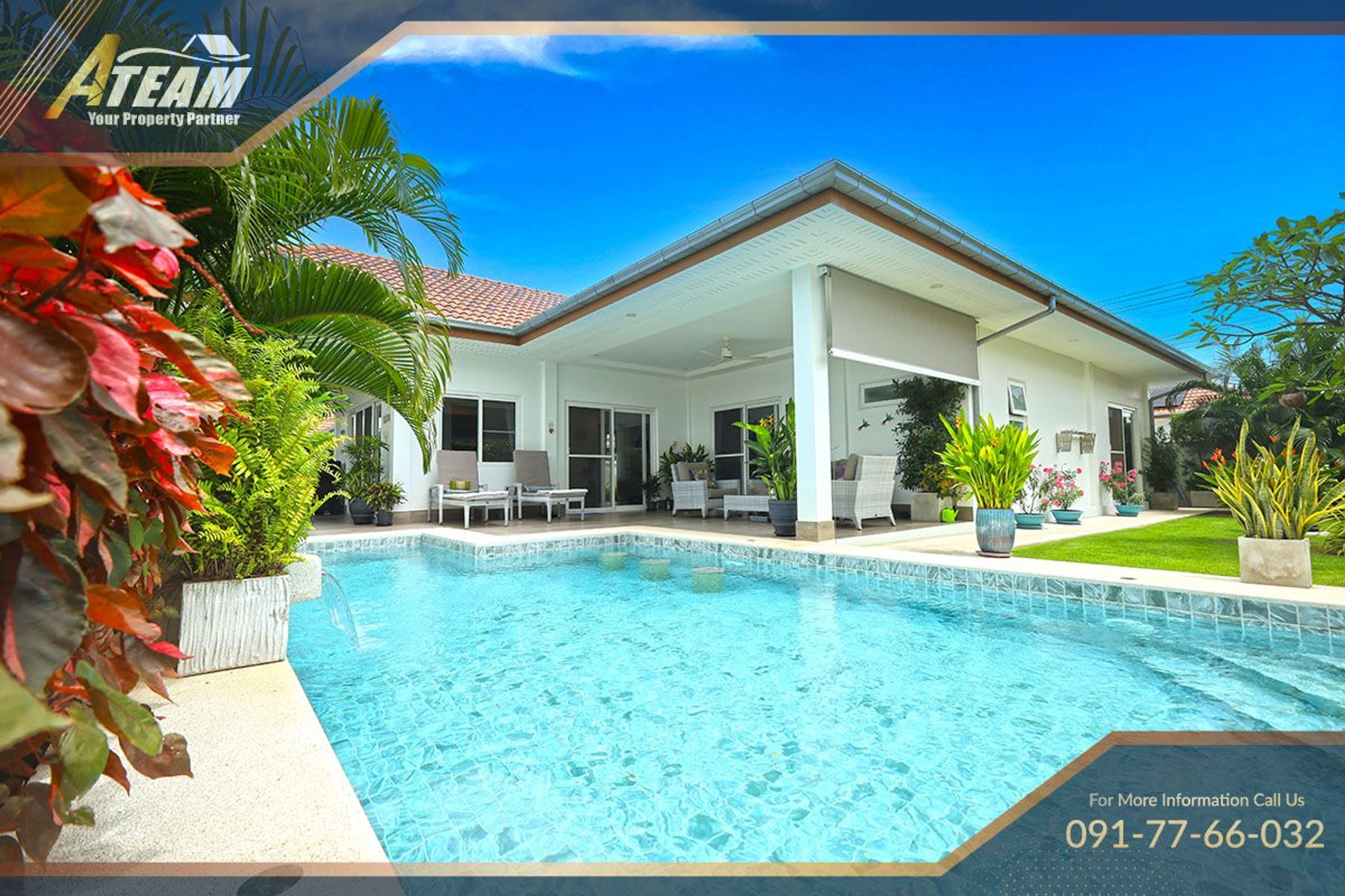3-Bedroom Pool Villa for Sale – Mali Lotus, Hua Hin thumbnail 3