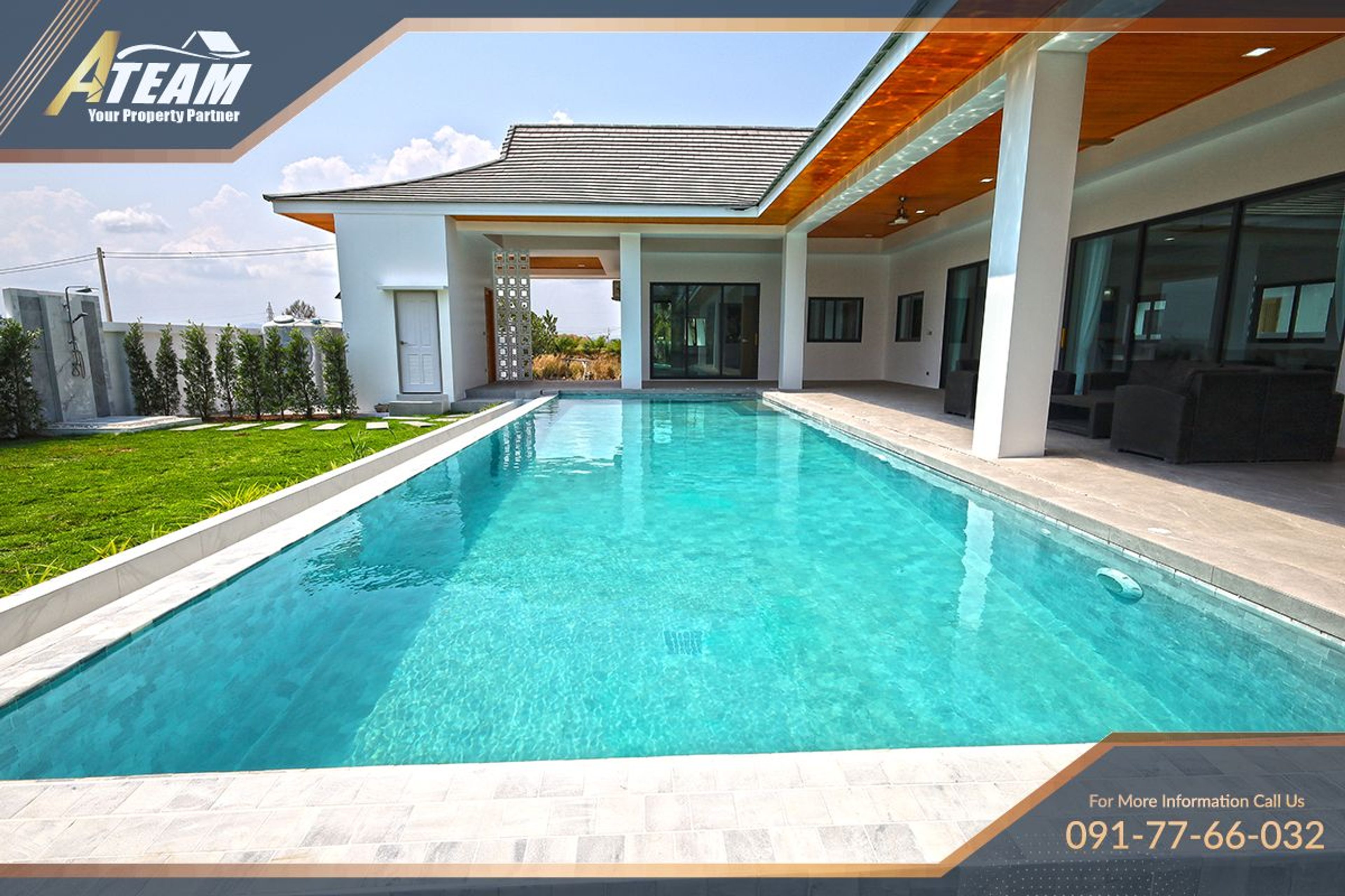 Stunning 4-Bedroom Villa with Panoramic Mountain Views - Soi 112 thumbnail 8