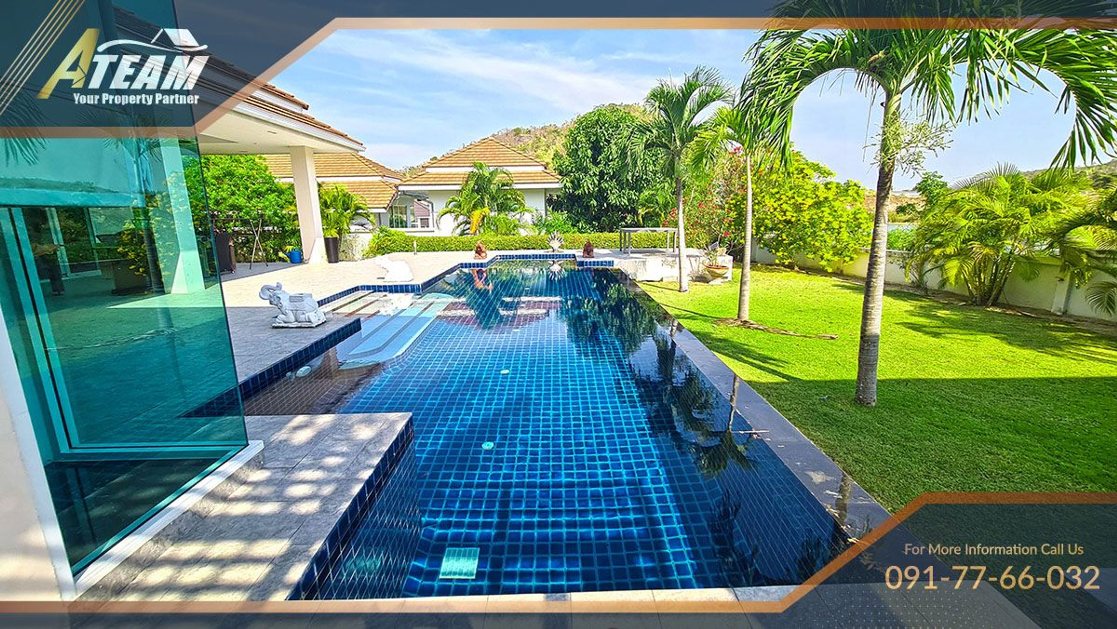 380 sqm, 3 Bedroom 3 Bathroom Poolvilla at Red Mountain Waterside, Hua thumbnail 35